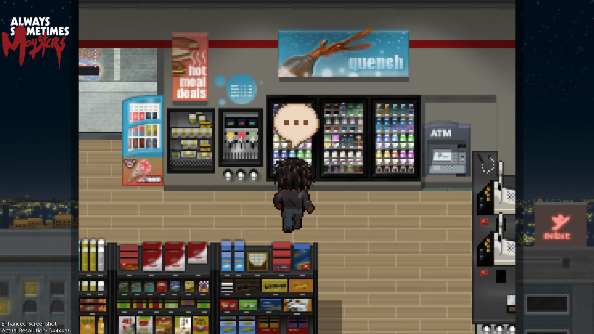 Скриншот из игры Always Sometimes Monsters - 23