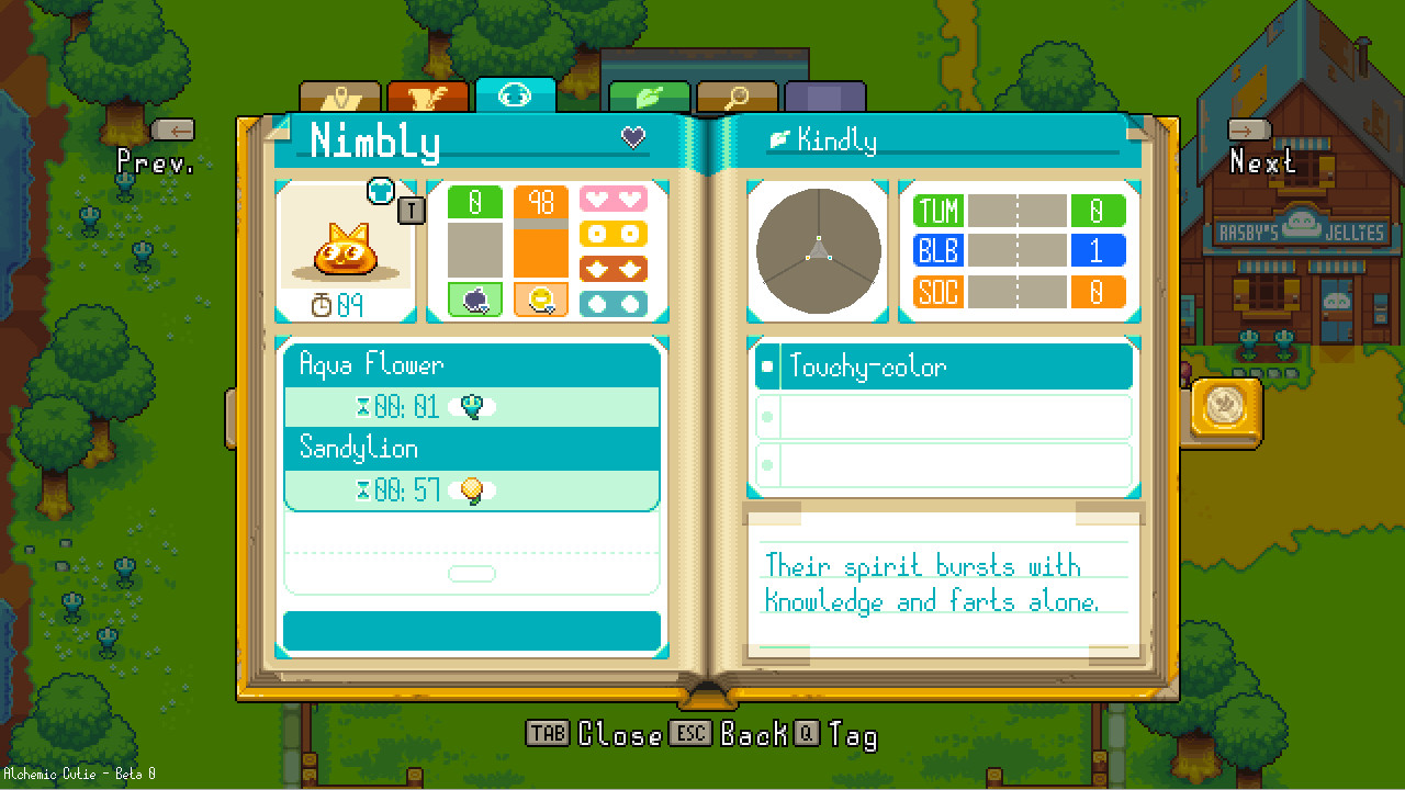 Скриншот из игры Alchemic Cutie - 1