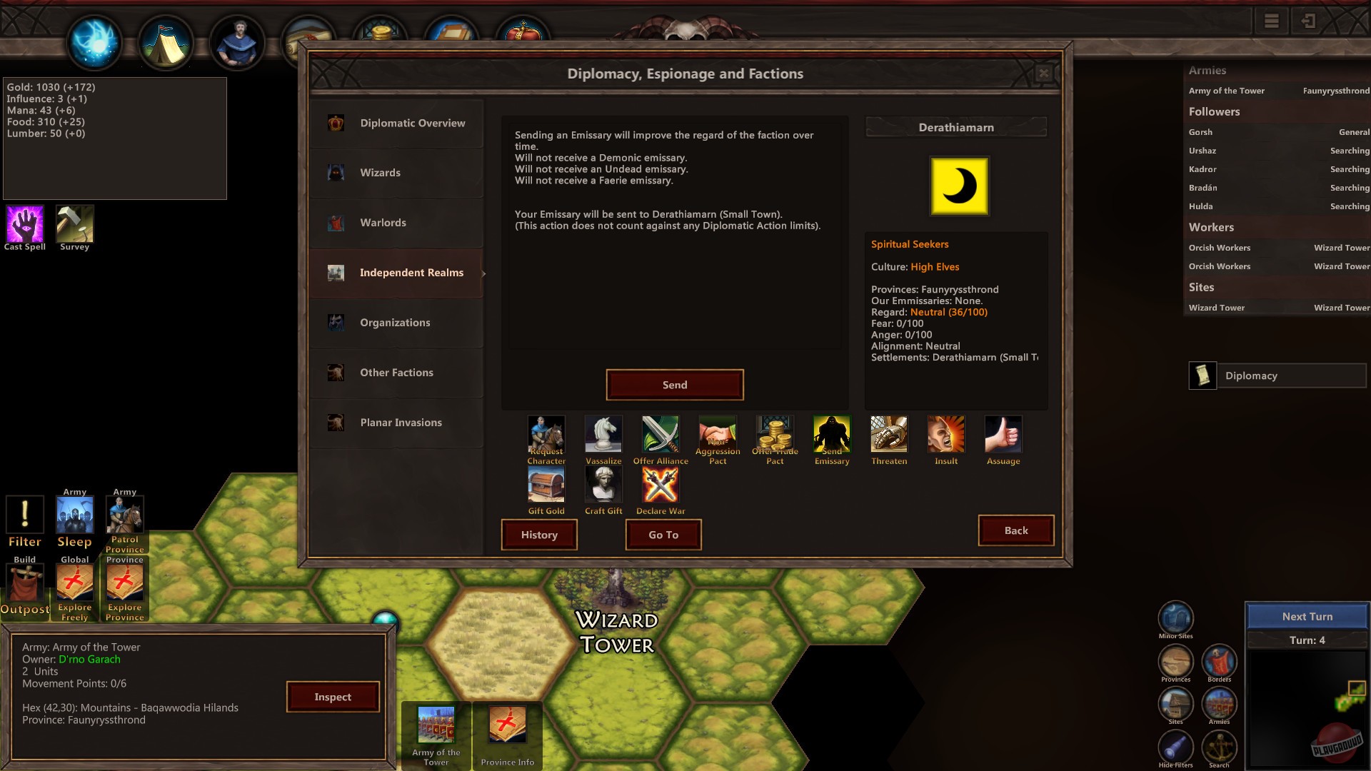 Скриншот из игры Wizards and Warlords - 13