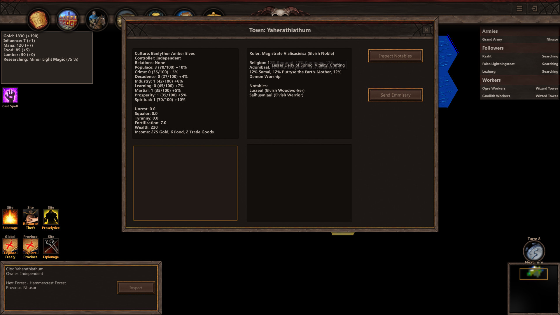 Скриншот из игры Wizards and Warlords - 23