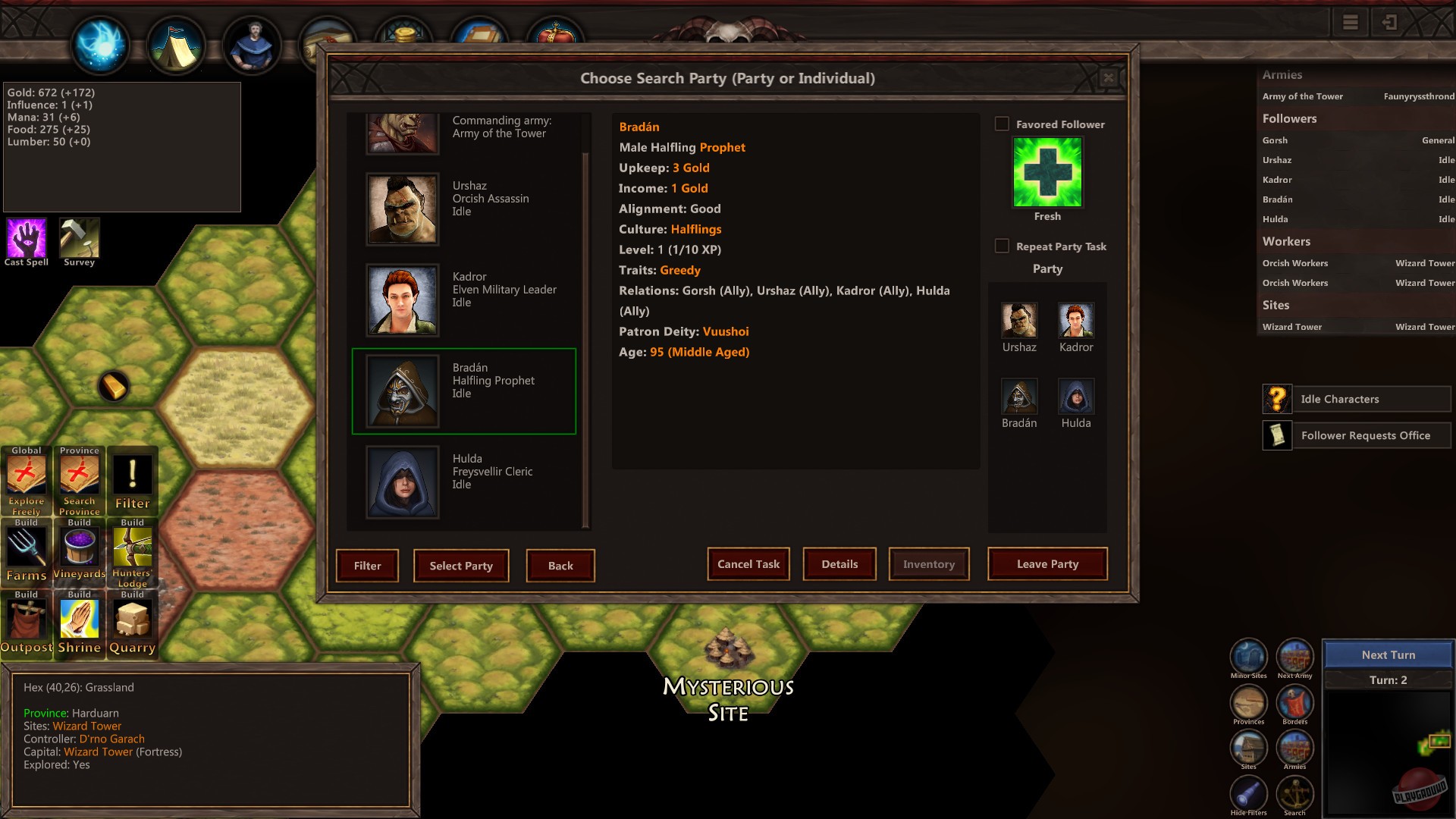 Скриншот из игры Wizards and Warlords - 11