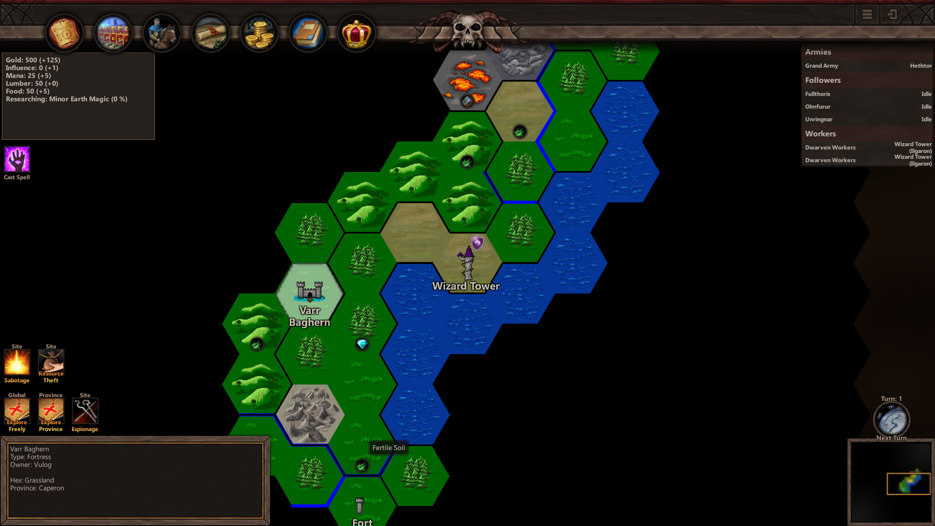 Скриншот из игры Wizards and Warlords - 18