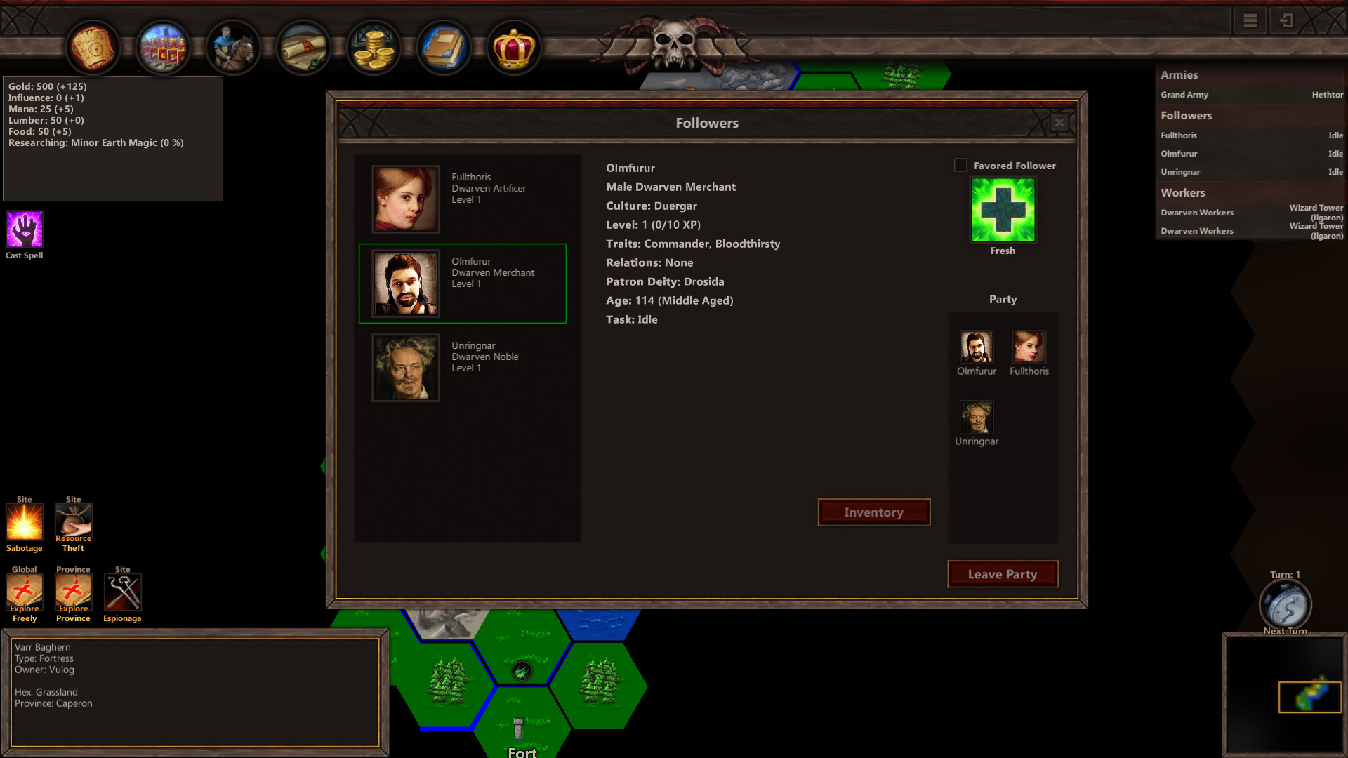 Скриншот из игры Wizards and Warlords - 12