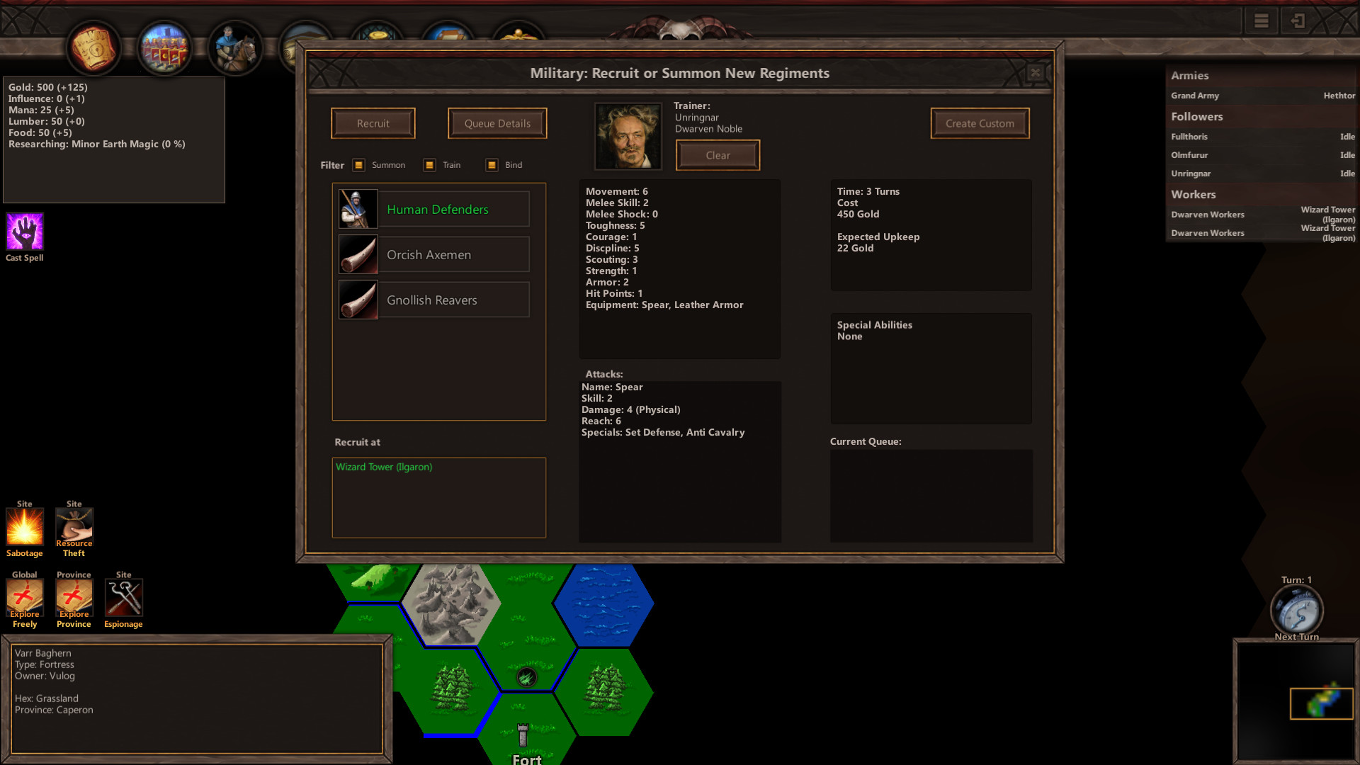 Скриншот из игры Wizards and Warlords - 15