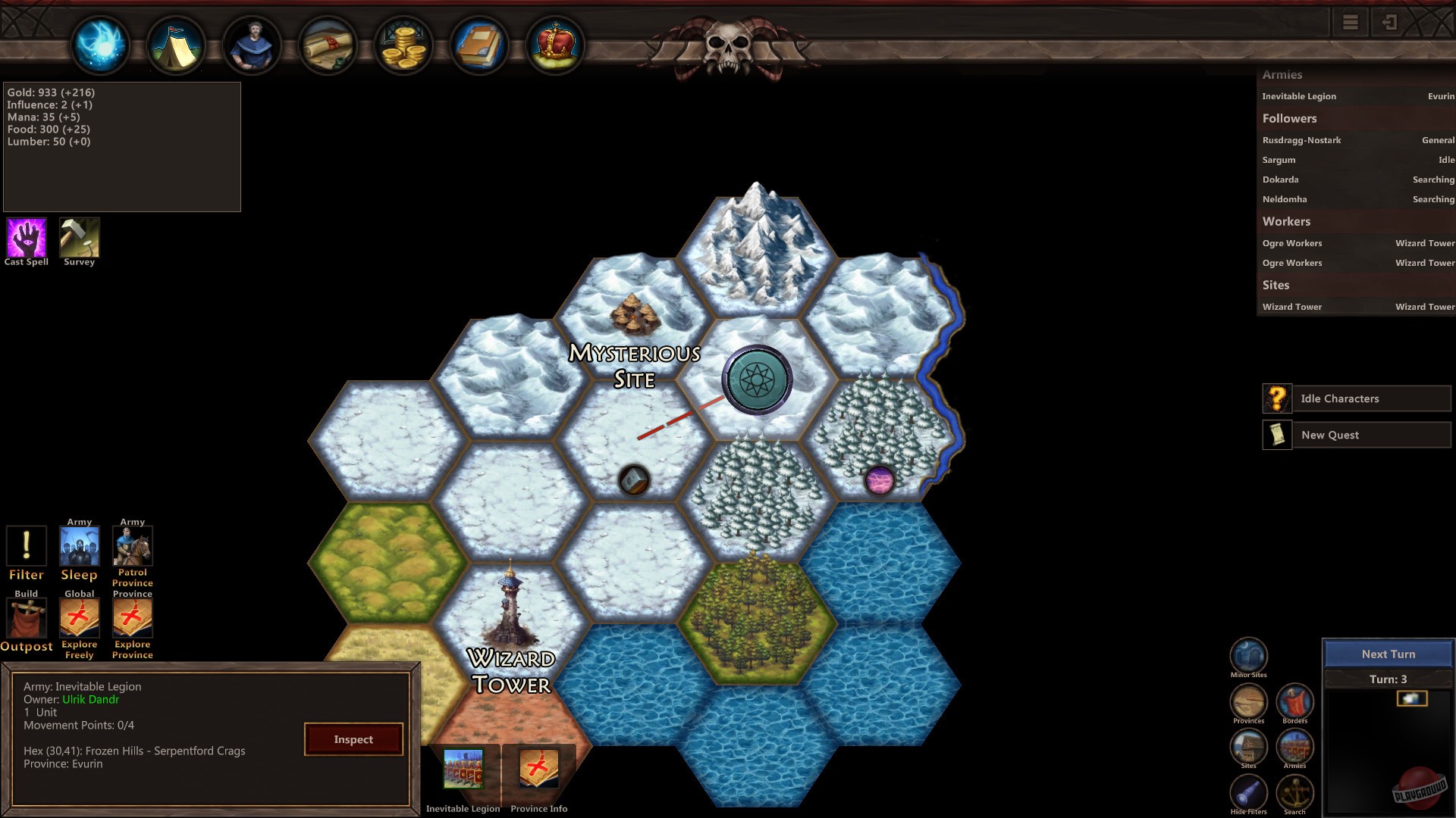 Скриншот из игры Wizards and Warlords - 20