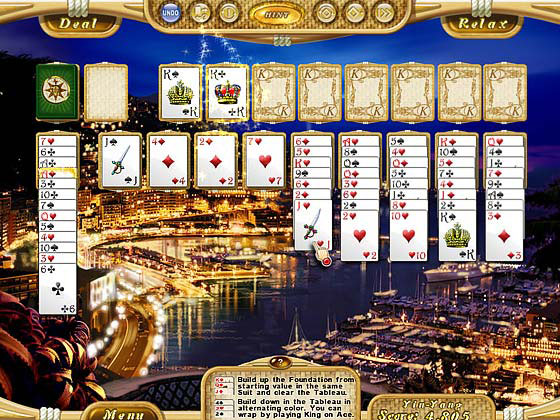 Скриншот из игры Dream Vacation Solitaire - 6