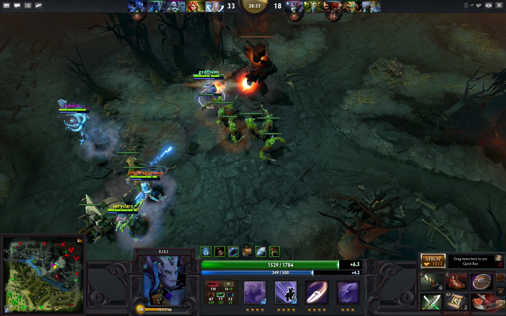 Скриншот из игры Dota 2 - 37