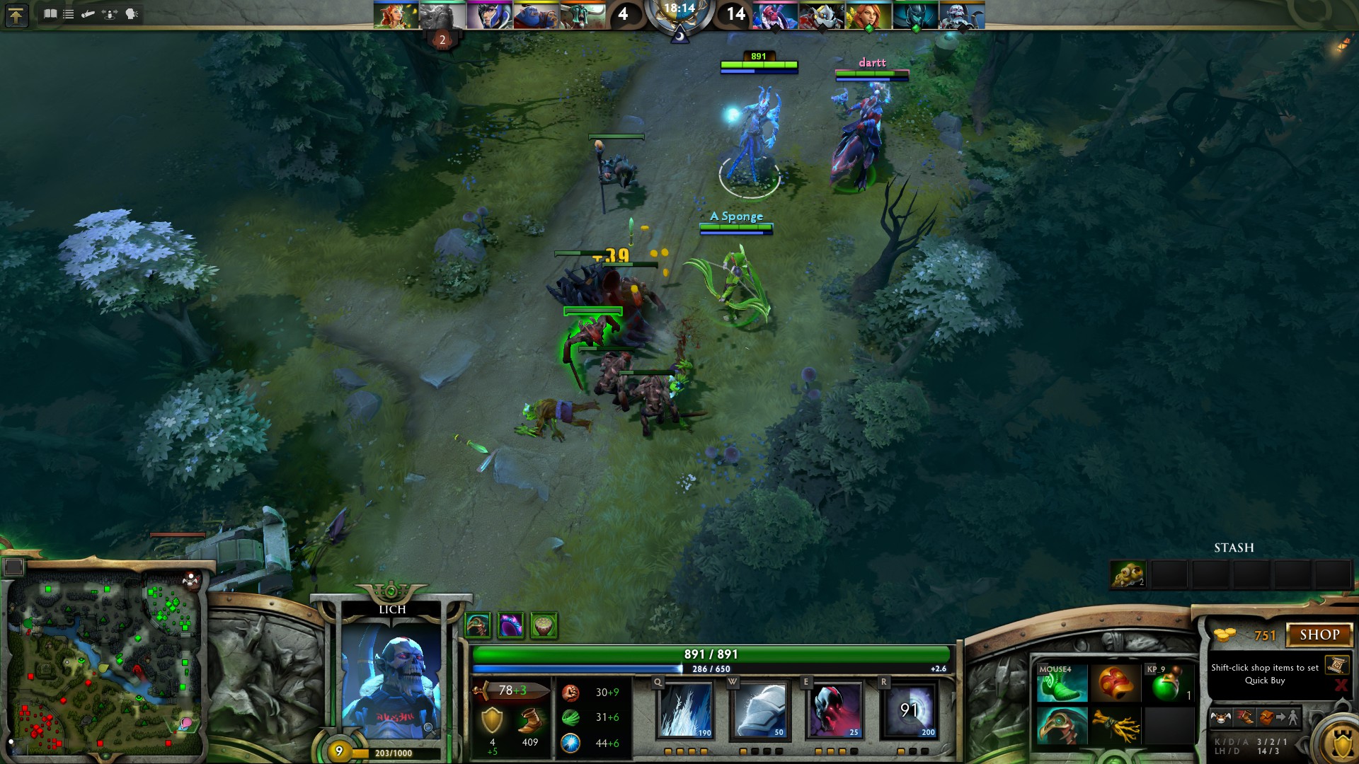 Скриншот из игры Dota 2 - 114