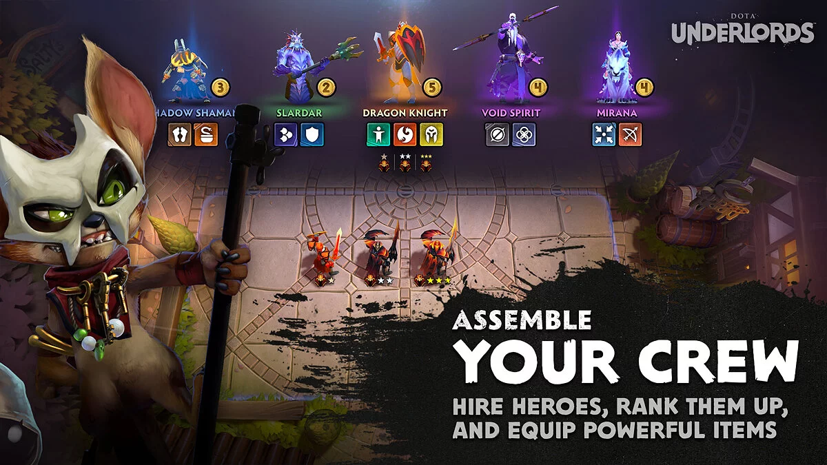 Скриншот из игры Dota Underlords - 37