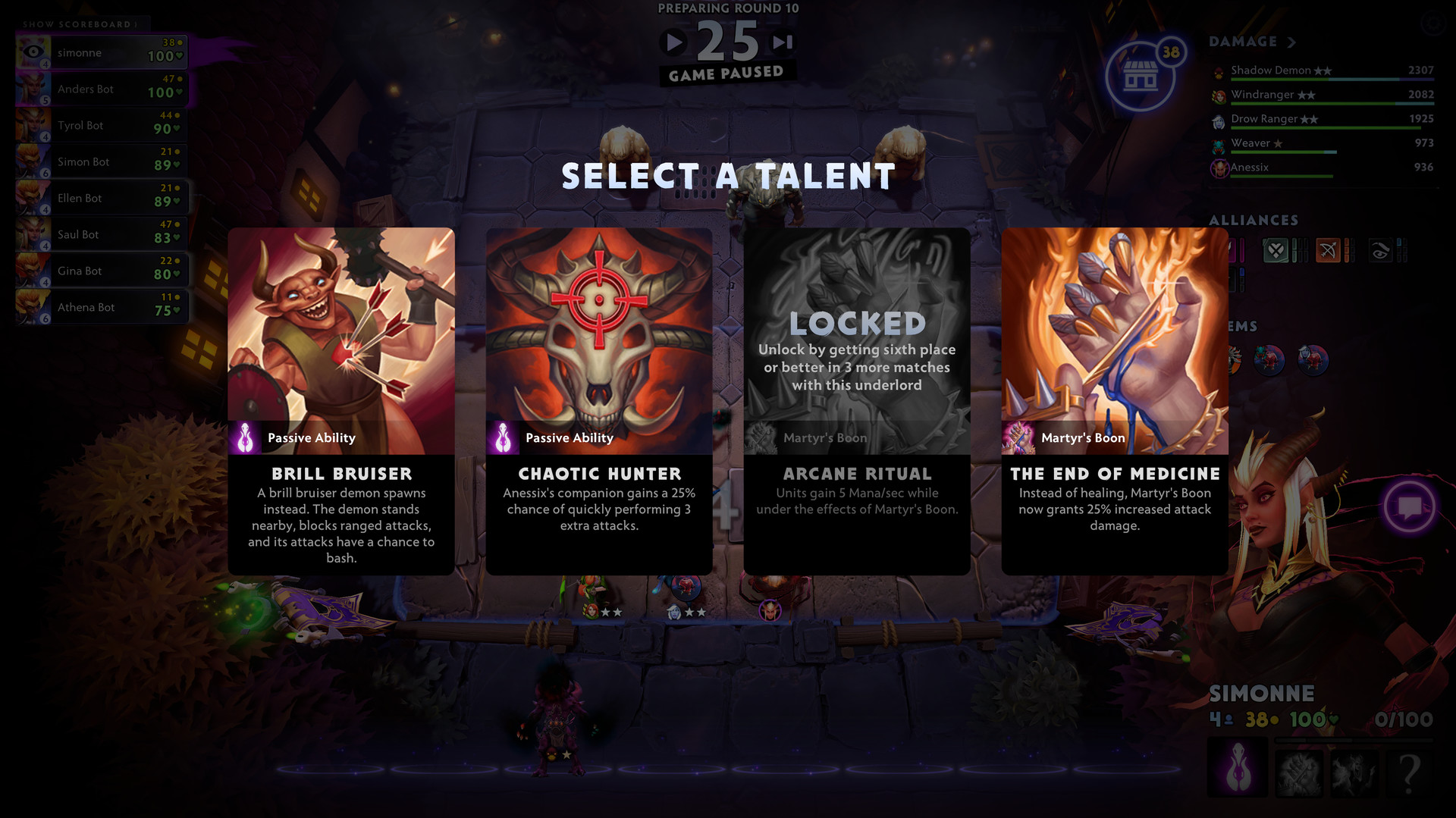 Скриншот из игры Dota Underlords - 28