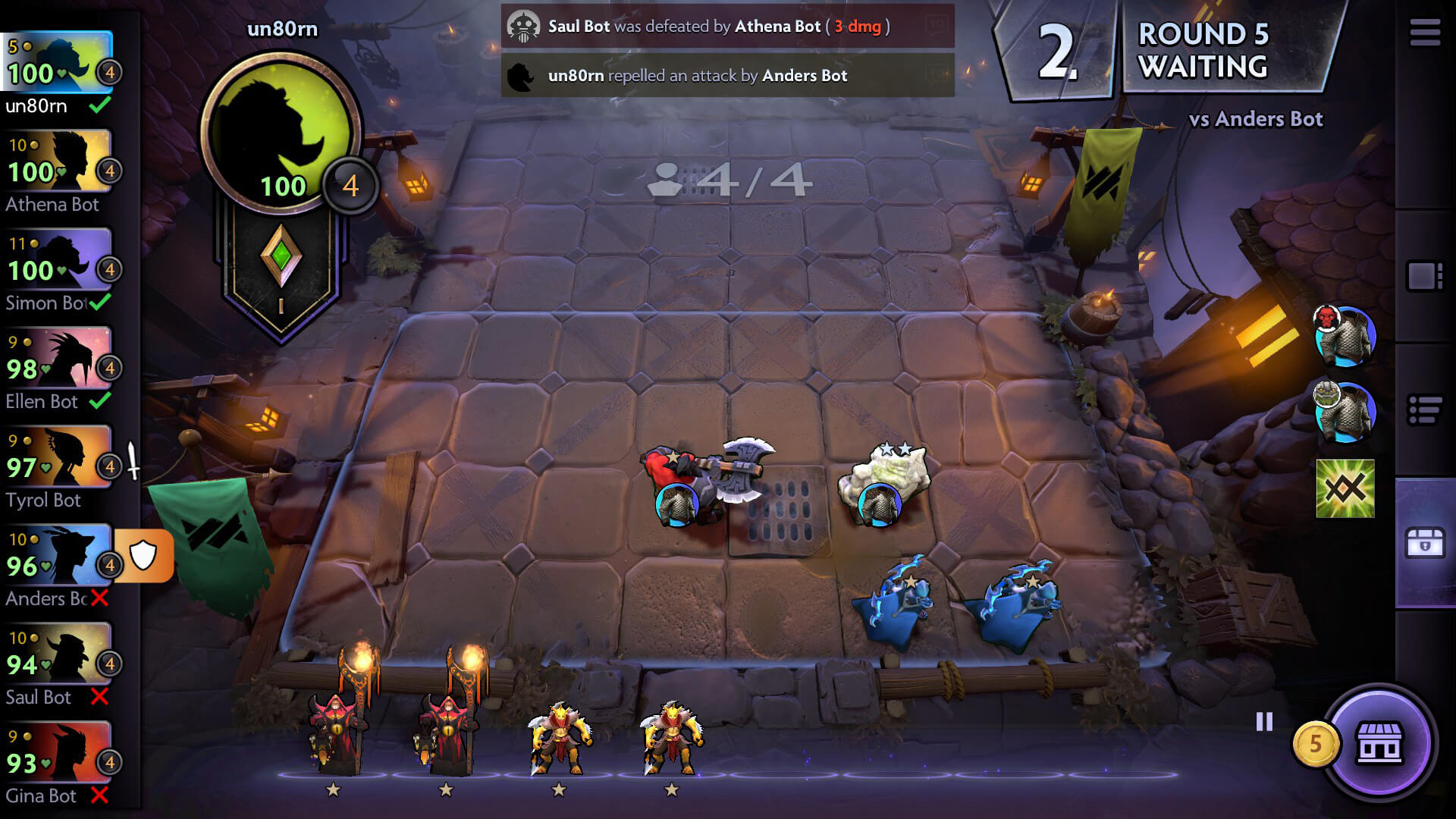 Скриншот из игры Dota Underlords - 16