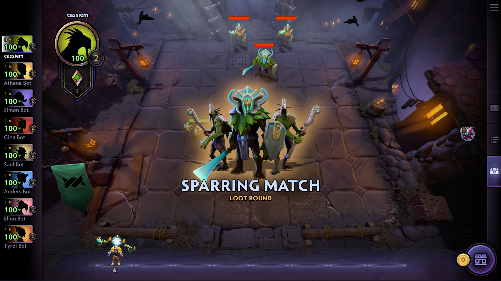 Скриншот из игры Dota Underlords - 7