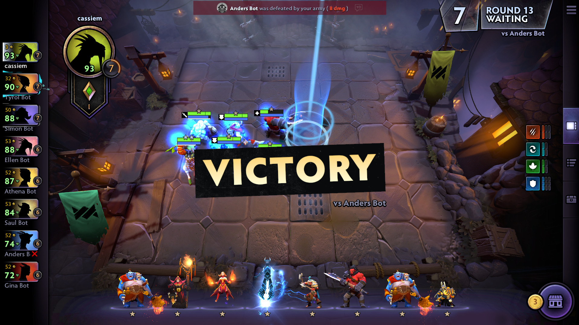 Скриншот из игры Dota Underlords - 9