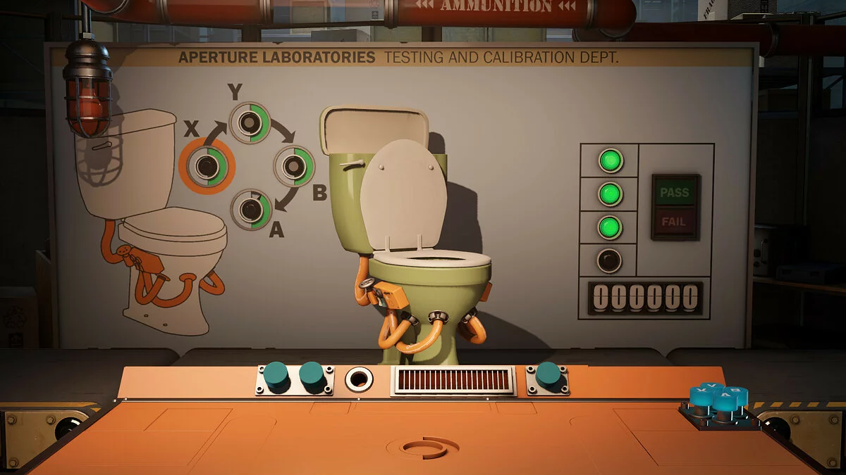 Скриншот из игры Aperture Desk Job - 14