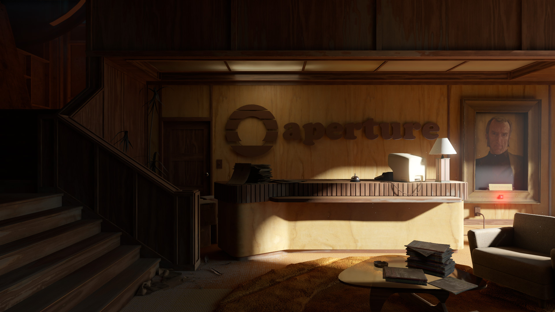 Скриншот из игры Aperture Desk Job - 8