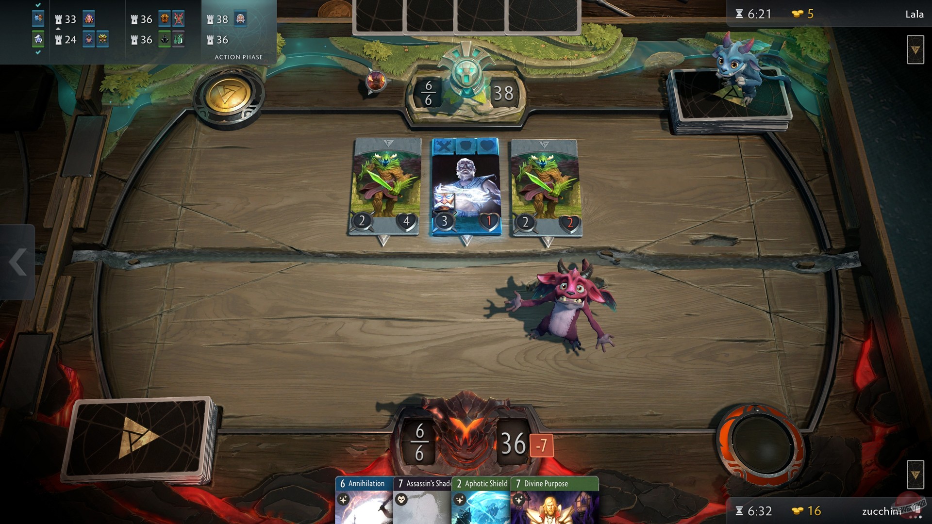Скриншот из игры Artifact - 4