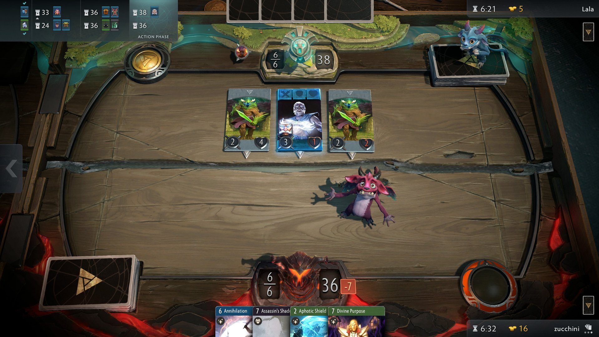 Скриншот из игры Artifact - 5