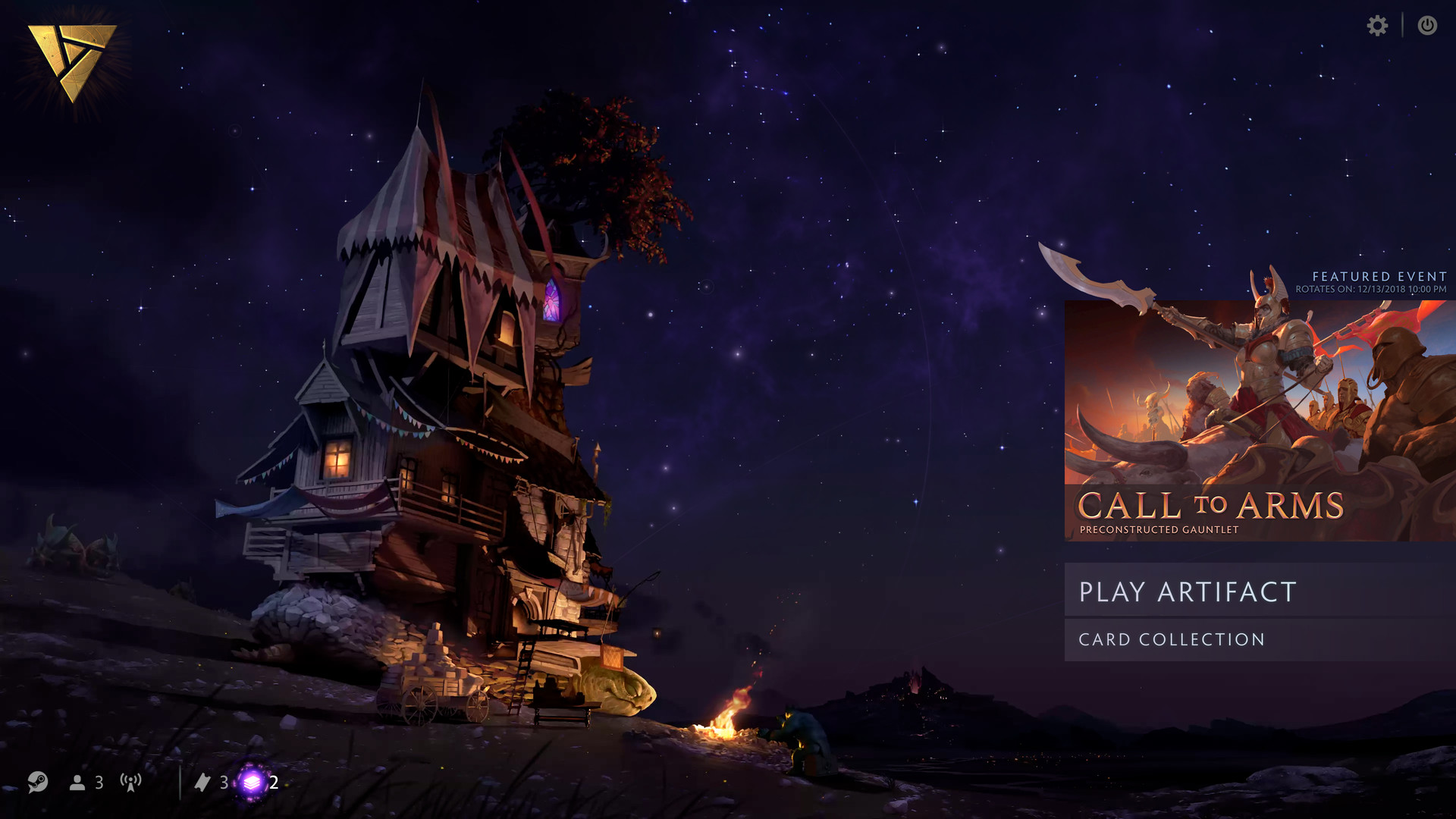 Скриншот из игры Artifact - 1