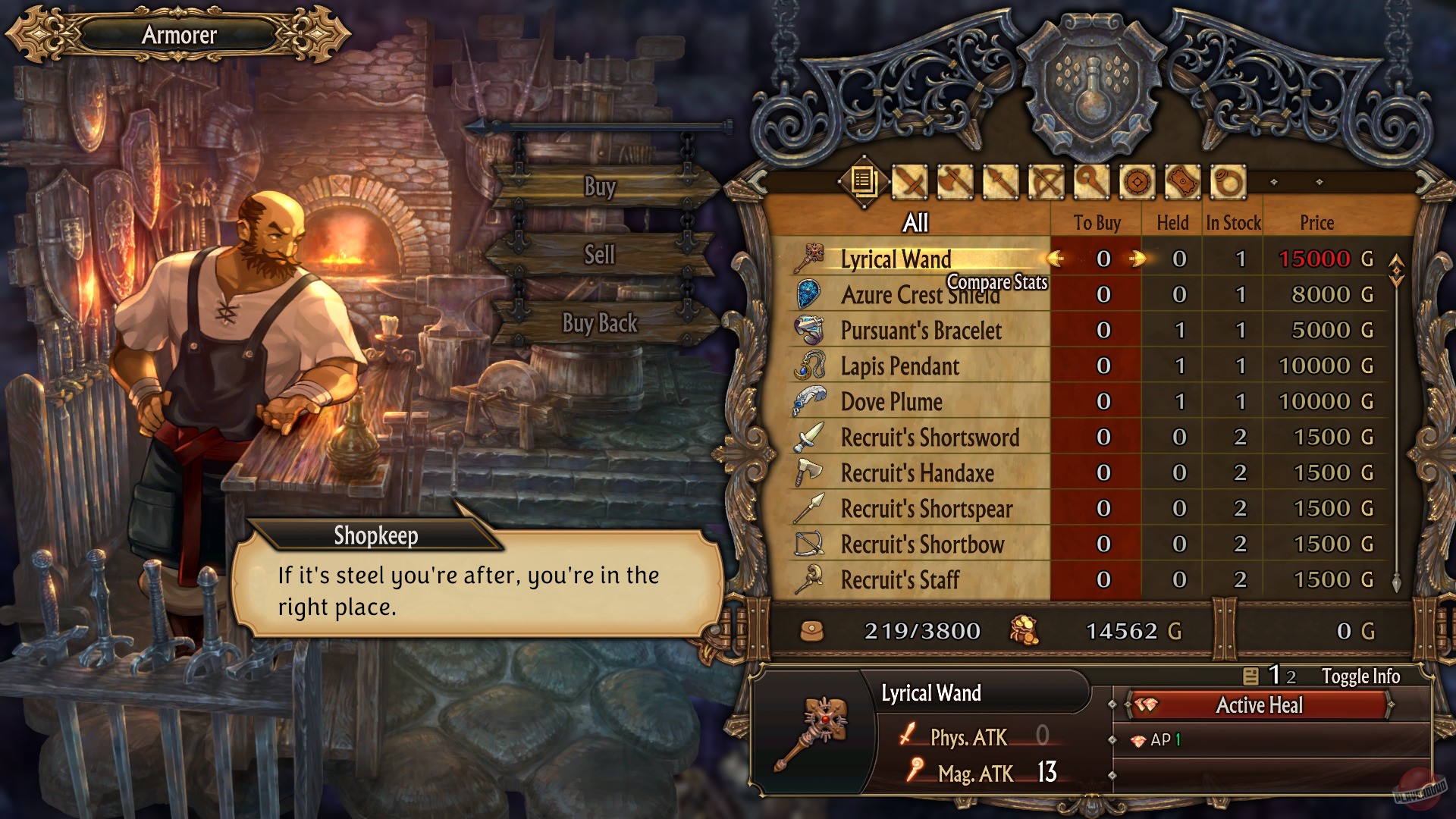 Скриншот из игры Unicorn Overlord - 18