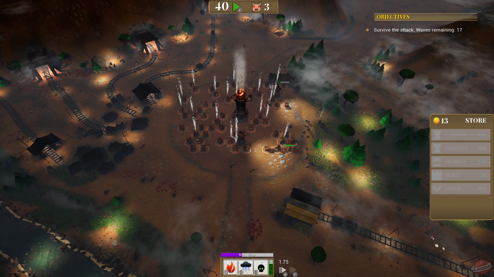 Скриншот из игры Defend The Keep - 1