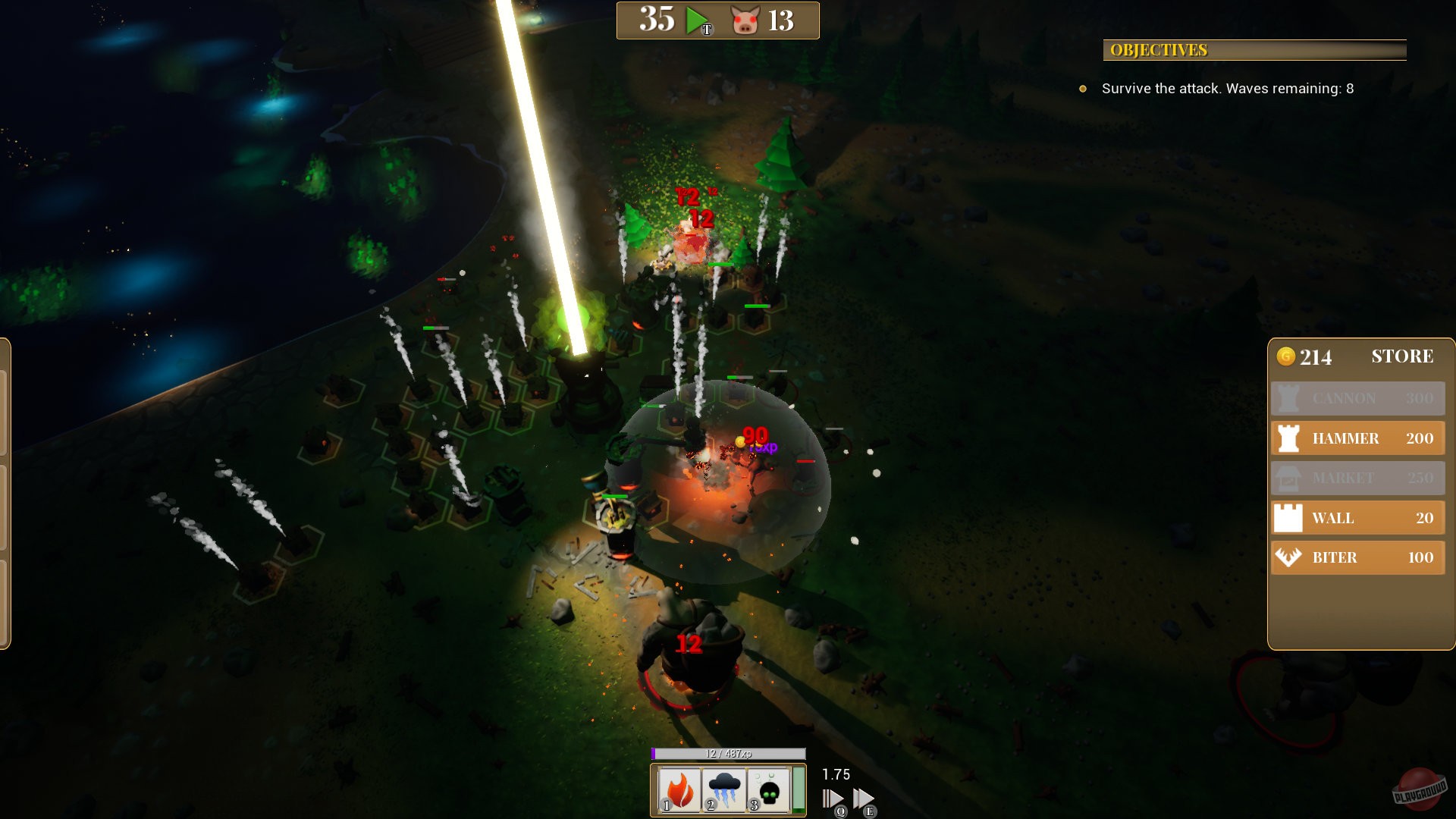 Скриншот из игры Defend The Keep - 3