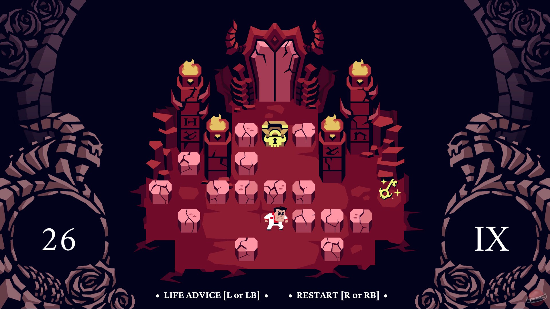 Скриншот из игры Helltaker - 1