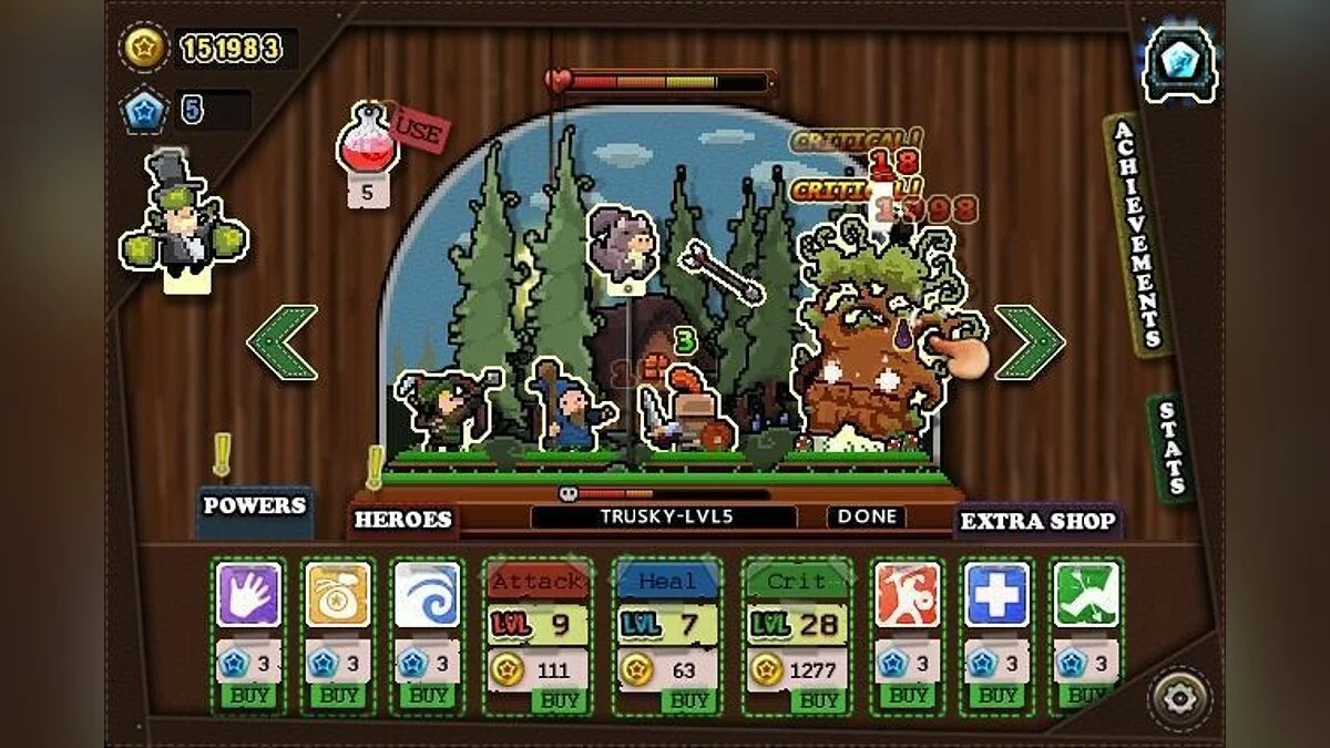 Скриншот из игры Tap Heroes - 12