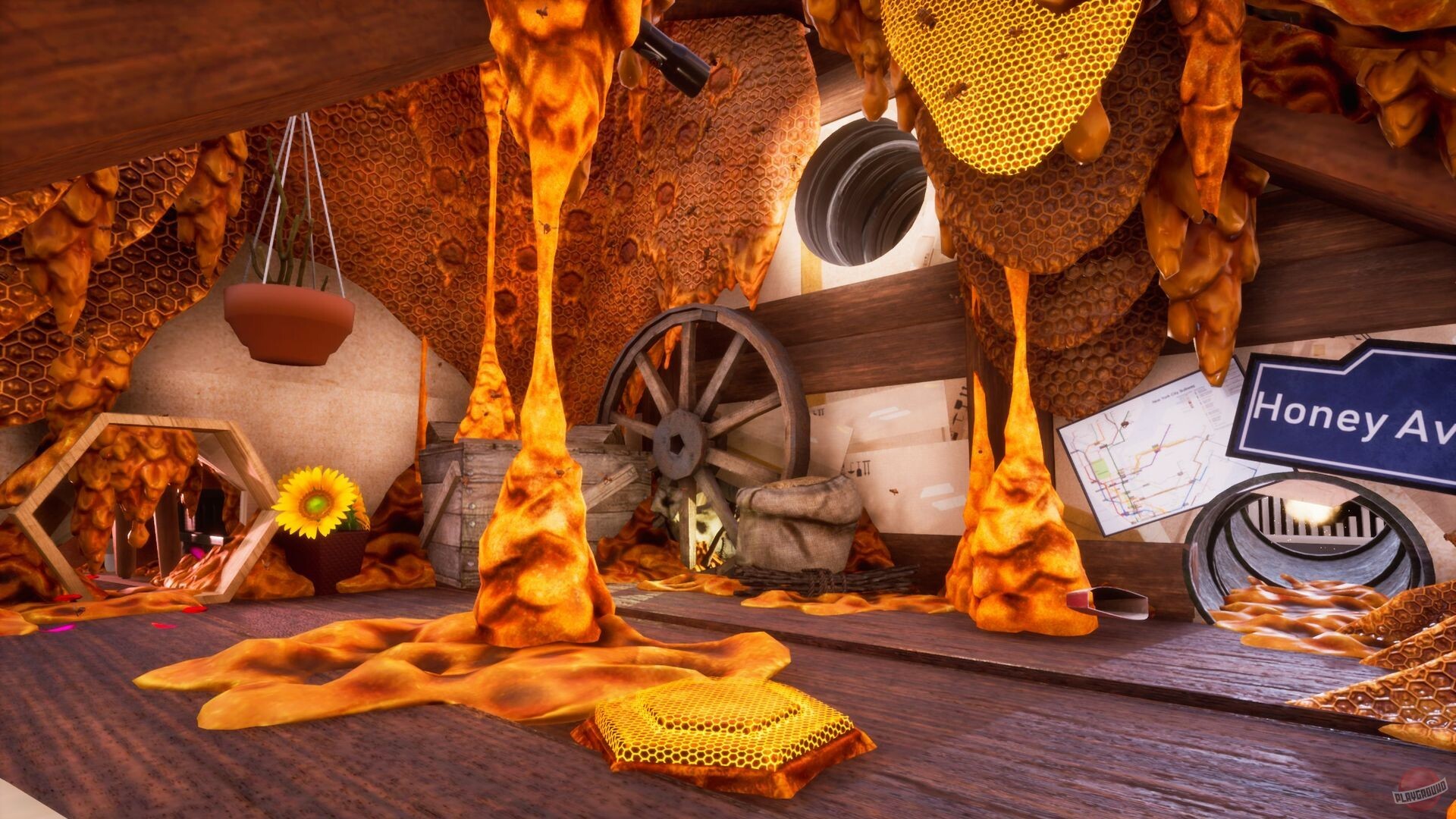 Скриншот из игры Bee Simulator: The Hive - 8