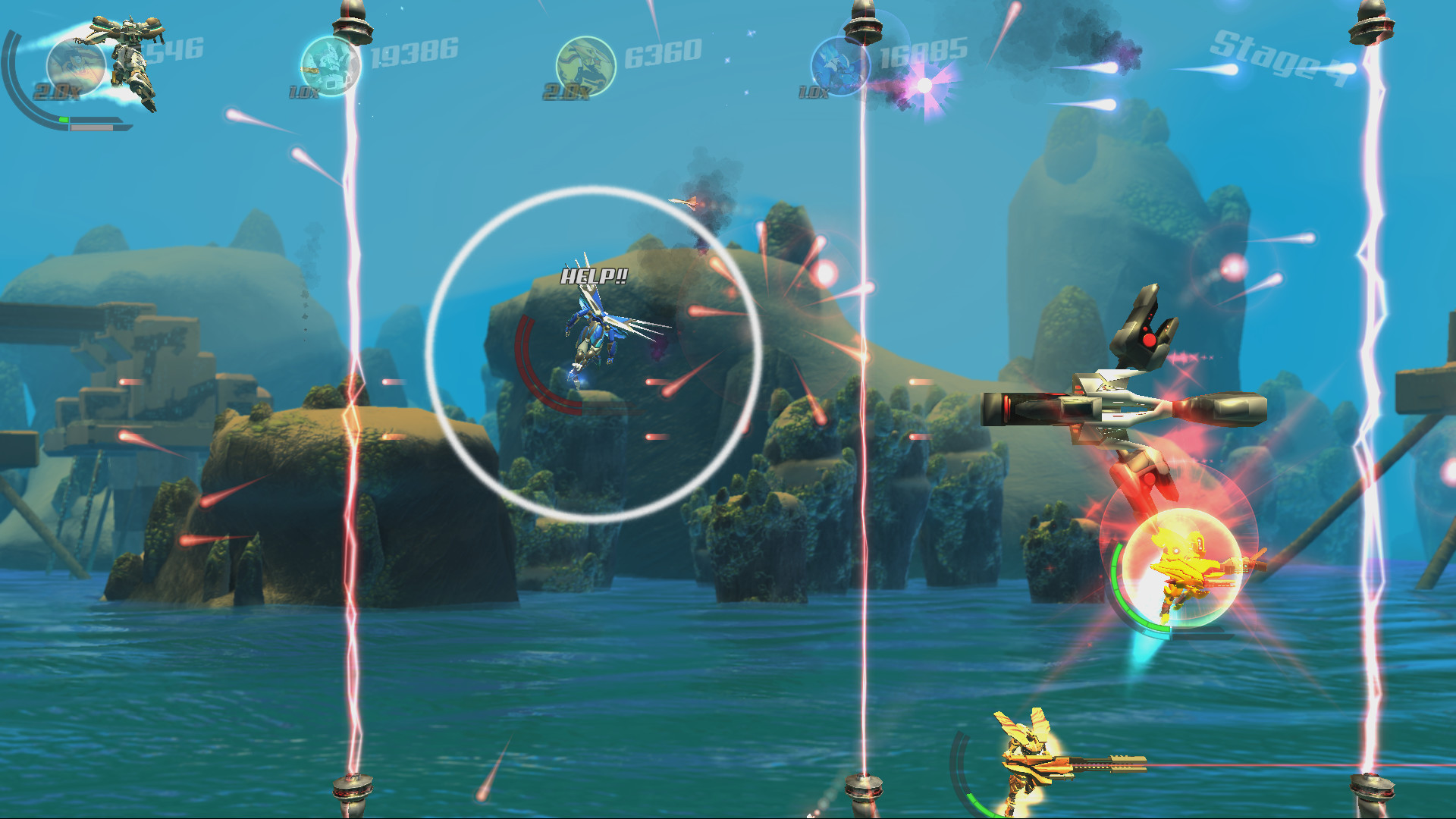 Скриншот из игры Stardust Galaxy Warriors - 12