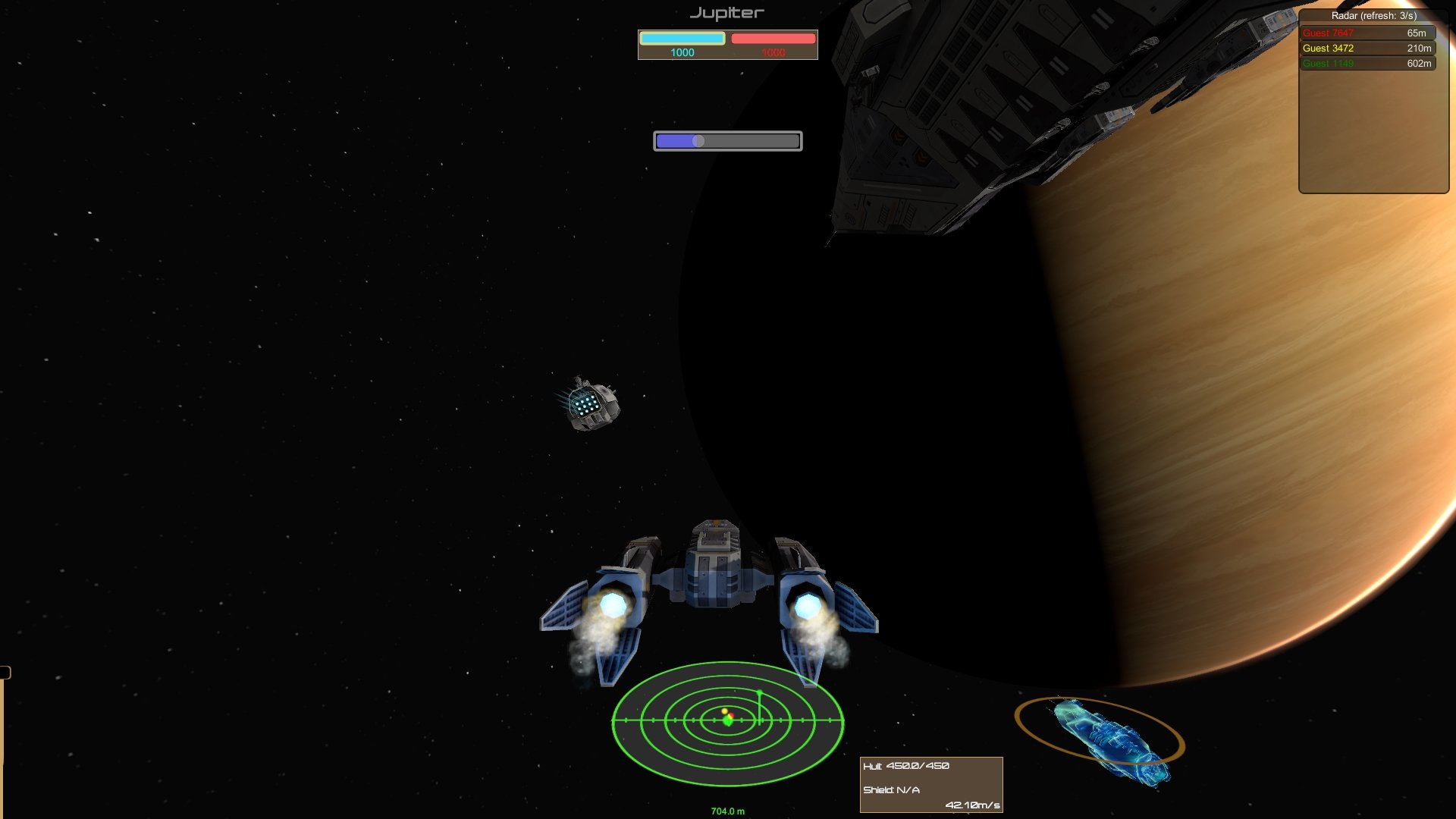 Скриншот из игры The Final Frontier: Space Simulator - 4