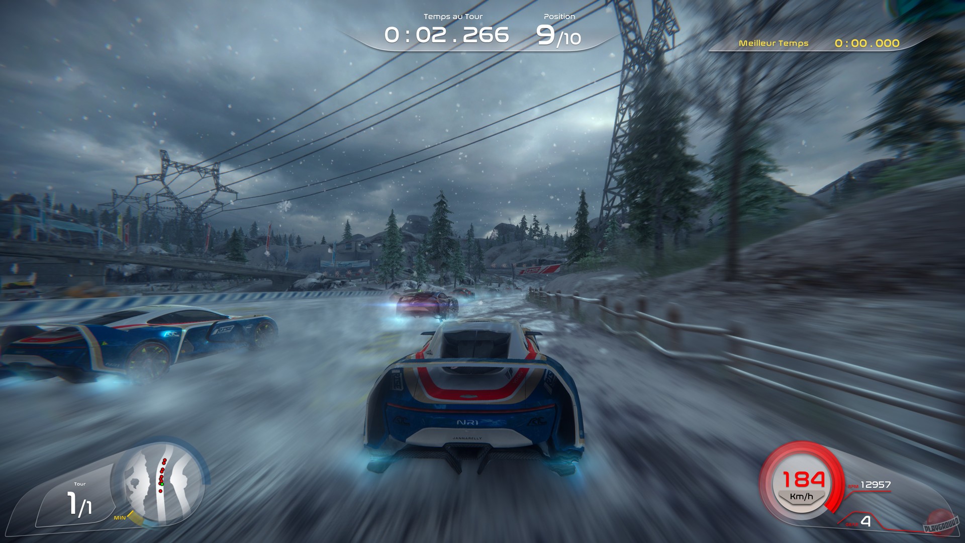 Скриншот из игры Rise: Race The Future - 2