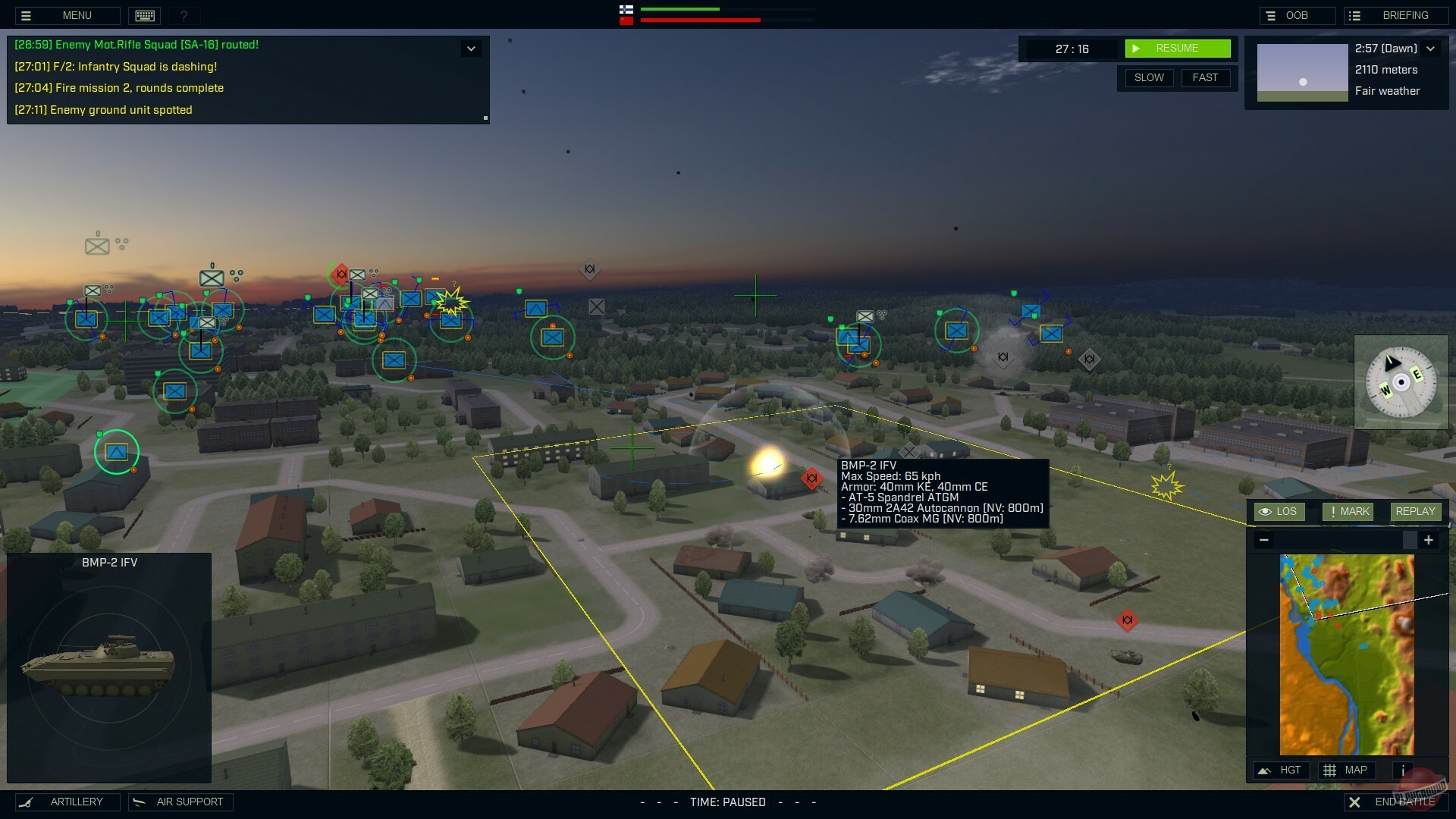 Скриншот из игры Armored Brigade 2 - 11