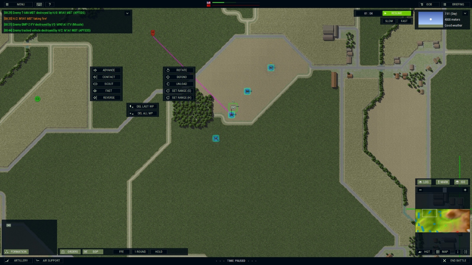 Скриншот из игры Armored Brigade - 9