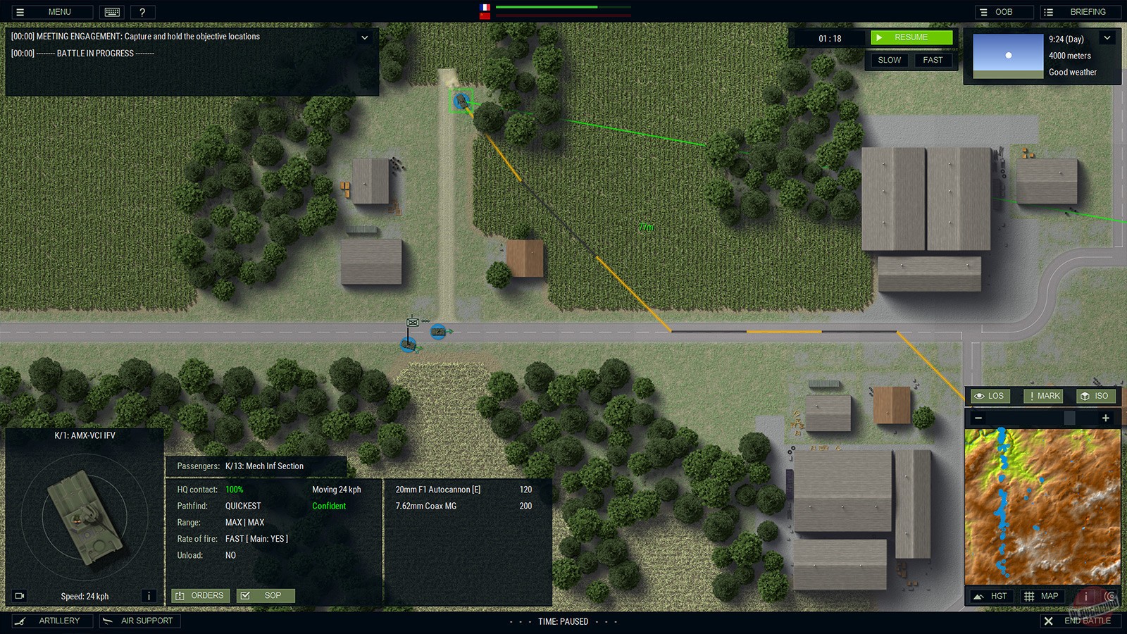 Скриншот из игры Armored Brigade - 15