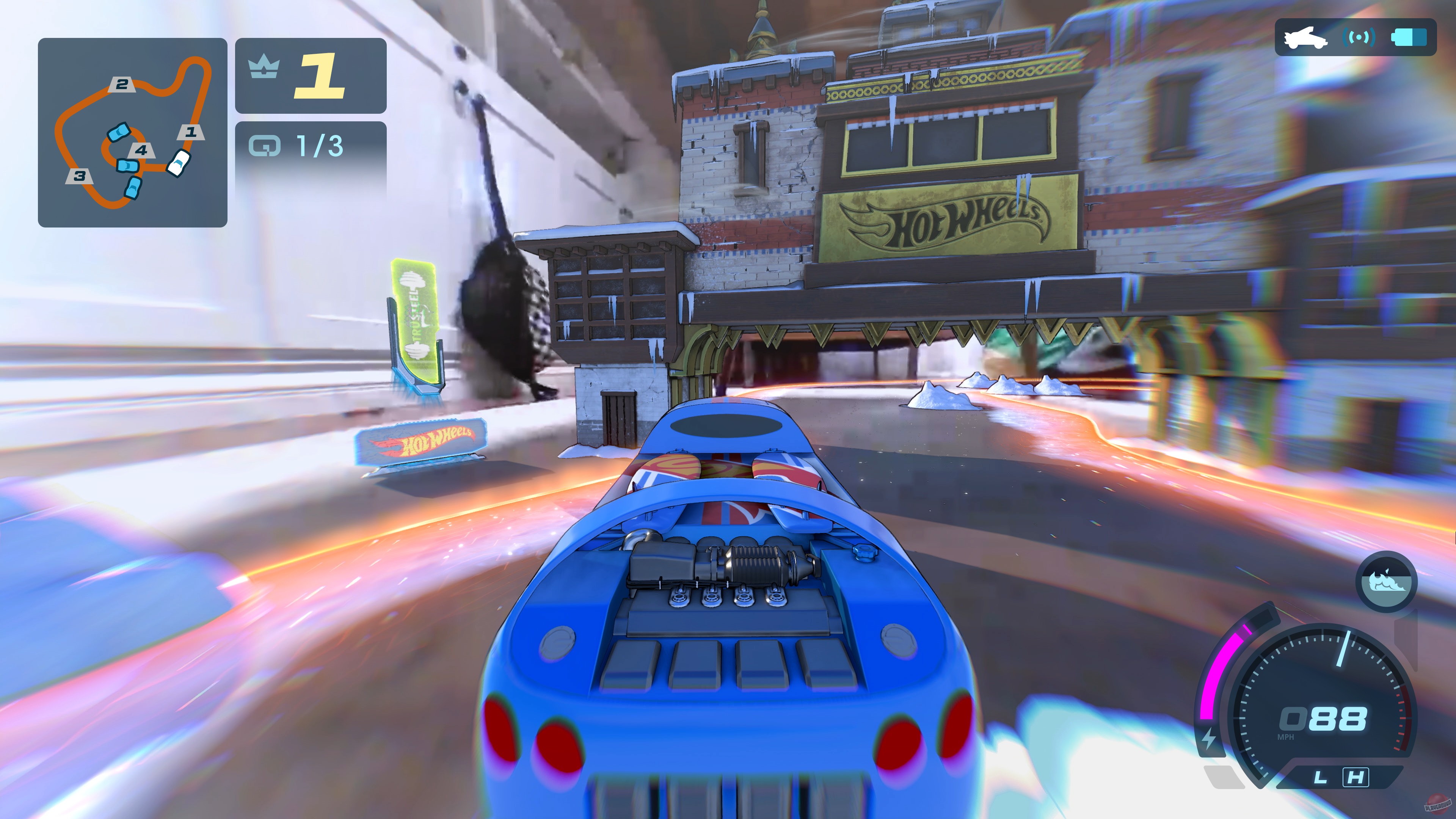Скриншот из игры Hot Wheels: Rift Rally - 4