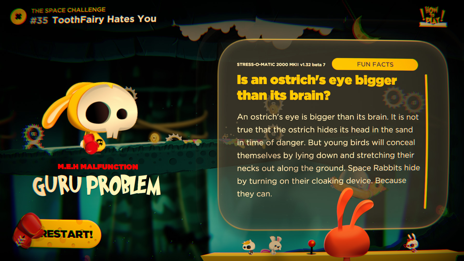 Скриншот из игры Space Rabbits in Space - 2