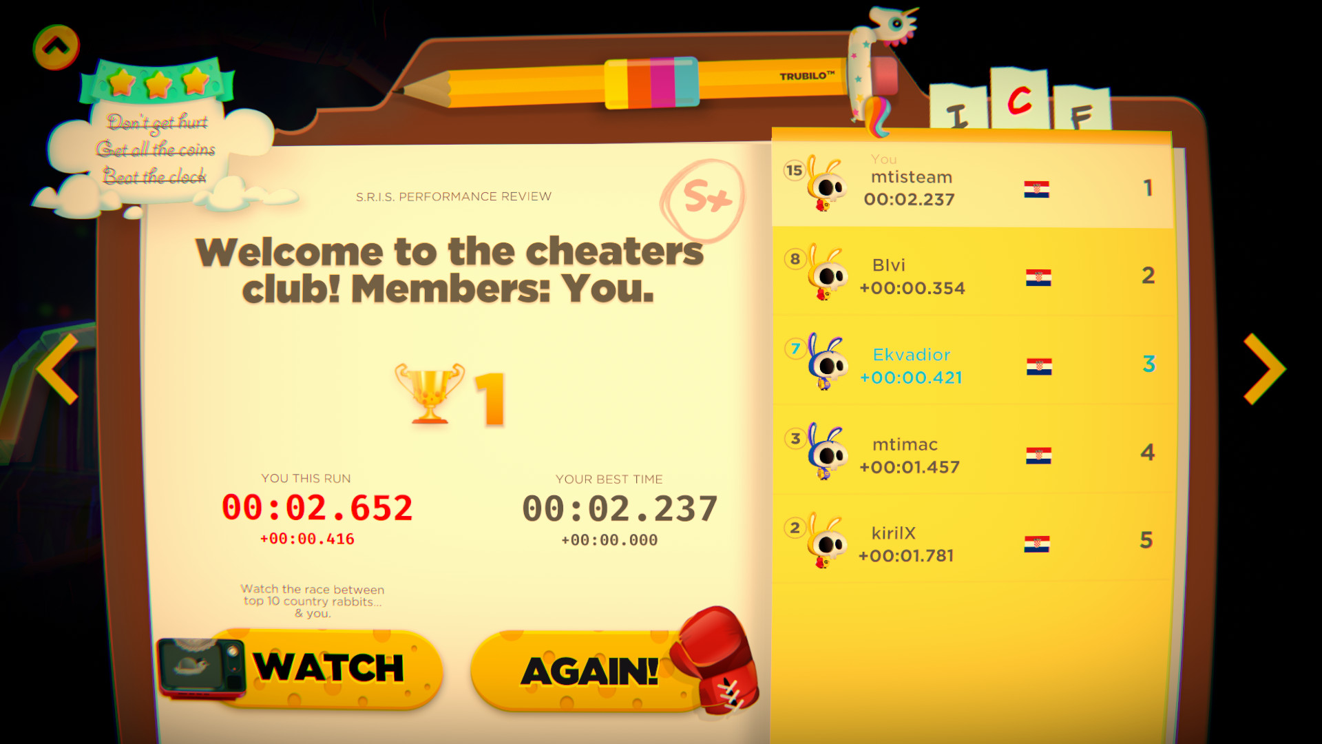 Скриншот из игры Space Rabbits in Space - 6