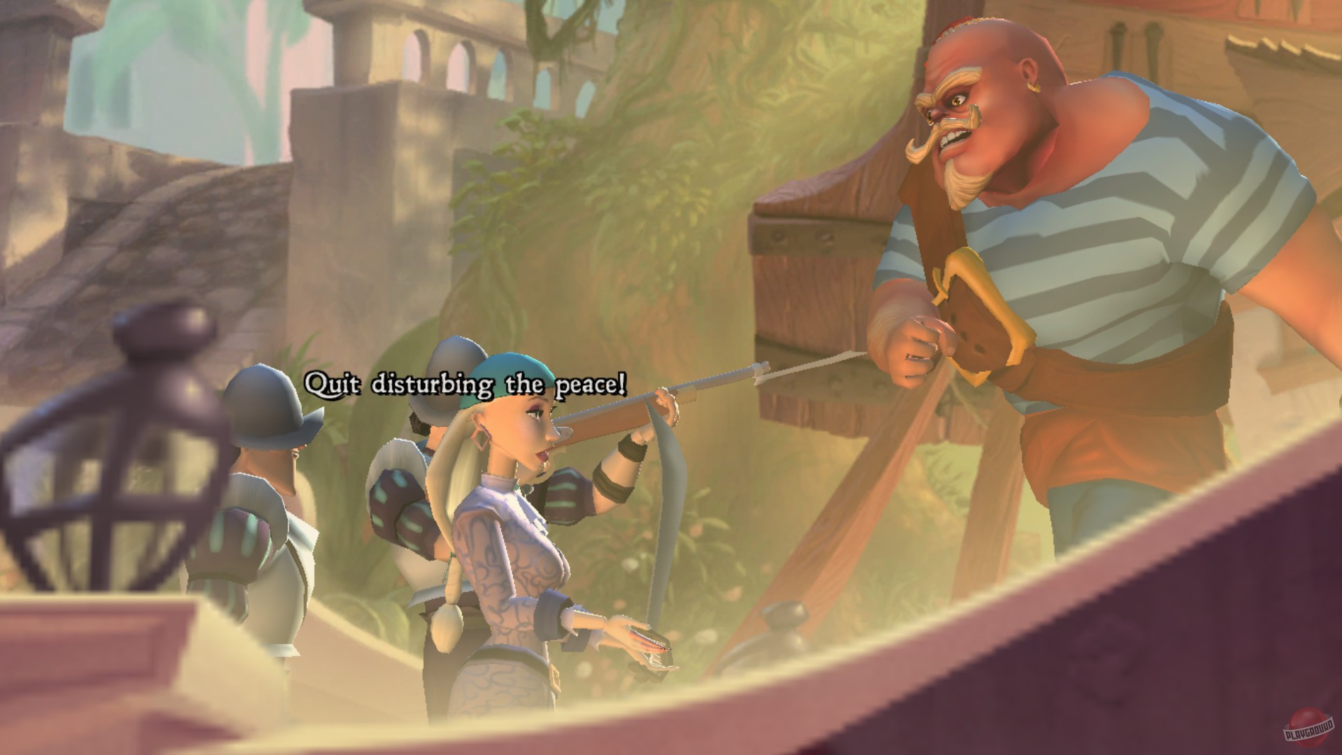 Скриншот из игры Duke Grabowski, Mighty Swashbuckler! - 10
