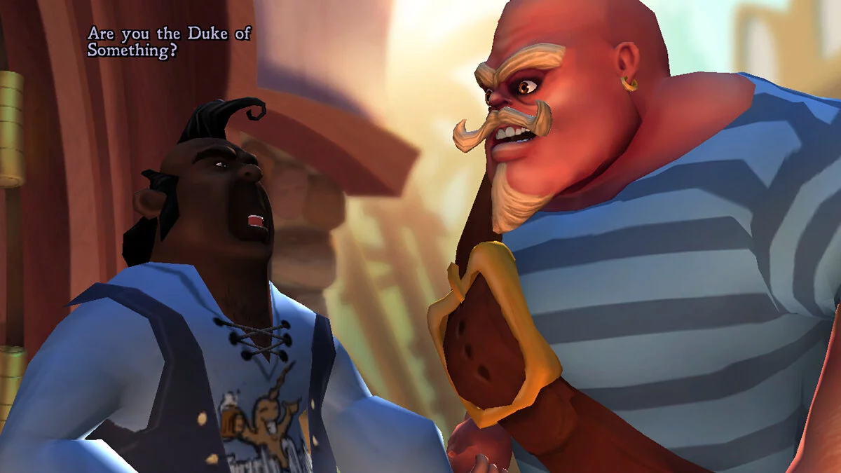 Скриншот из игры Duke Grabowski, Mighty Swashbuckler! - 9