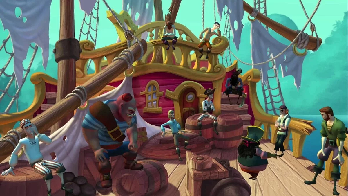 Скриншот из игры Duke Grabowski, Mighty Swashbuckler! - 30