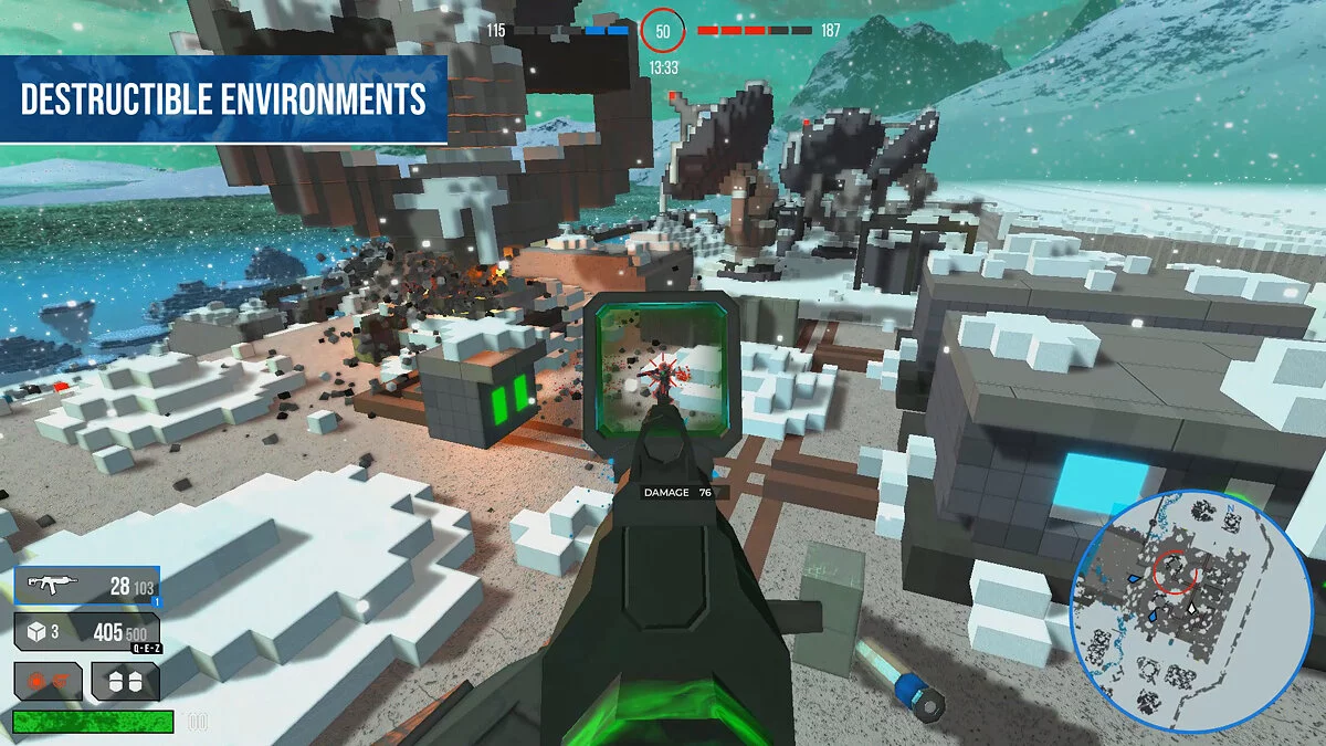 Скриншот из игры Sector's Edge - 2