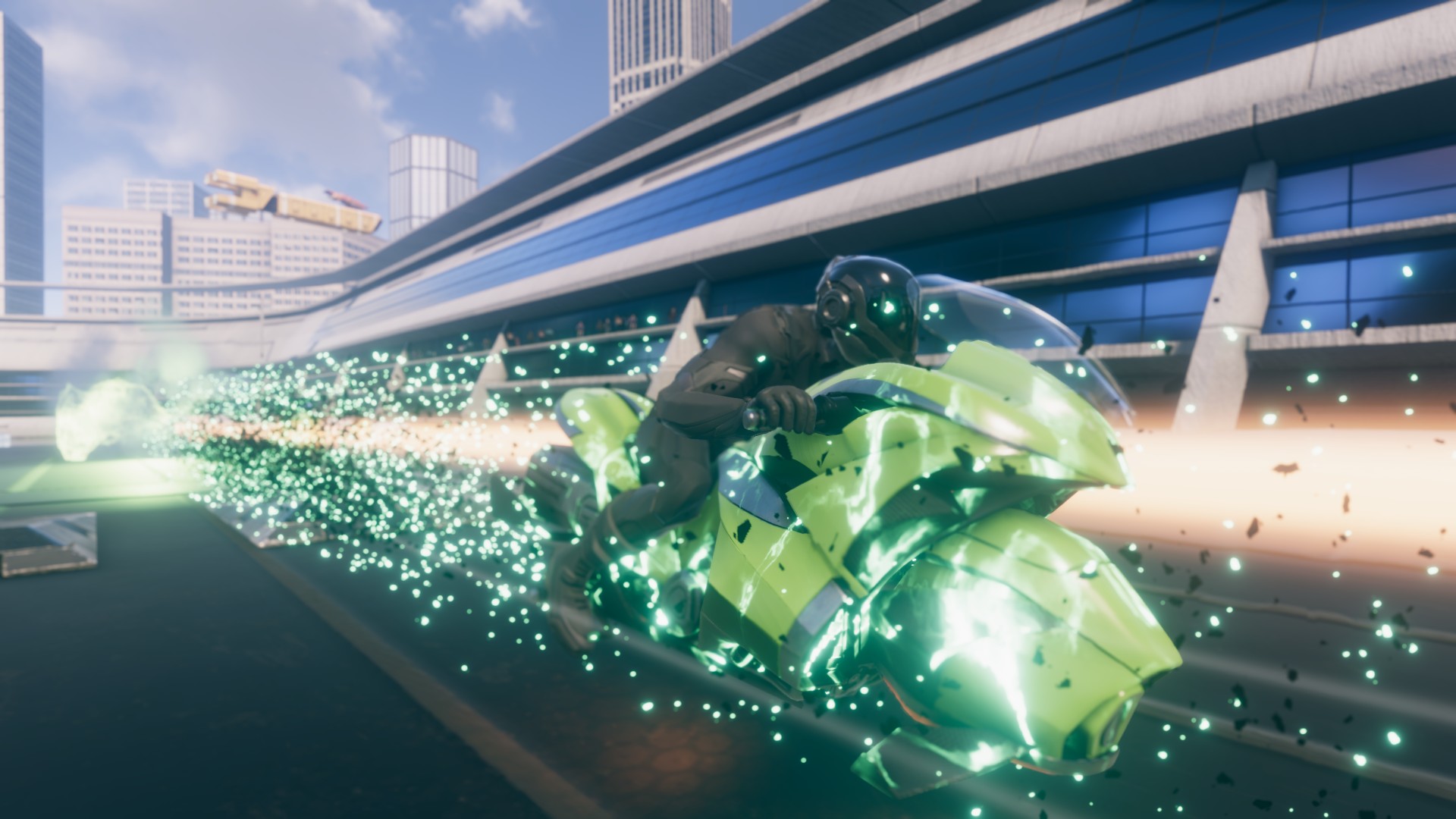 Скриншот из игры V-Racer Hoverbike - 11