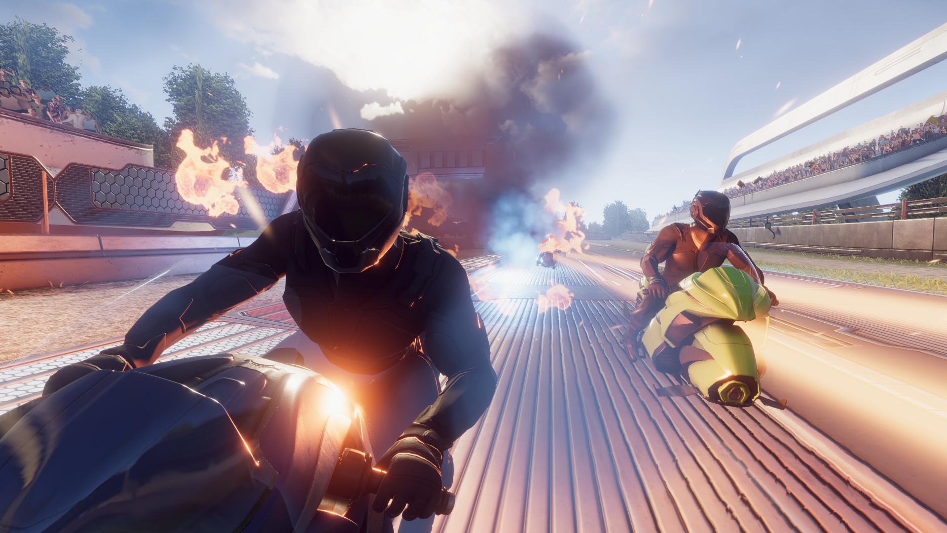 Скриншот из игры V-Racer Hoverbike - 15