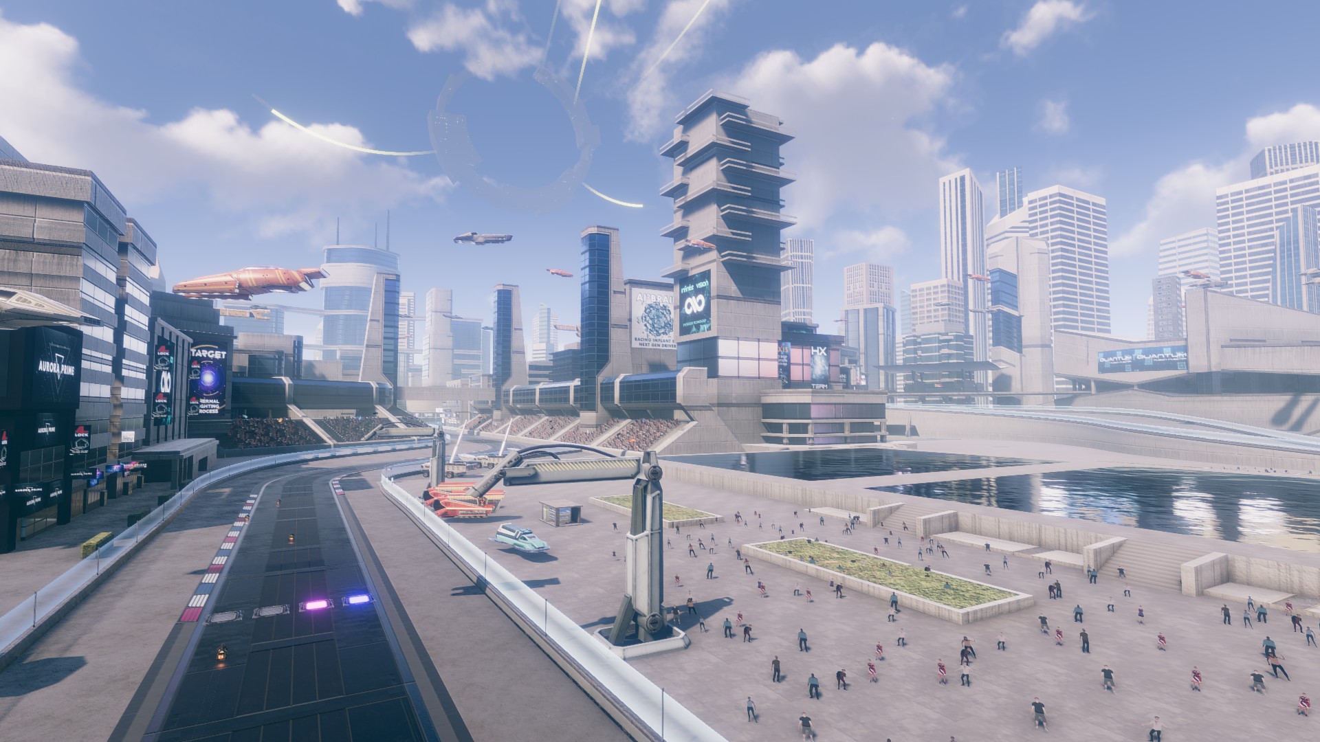 Скриншот из игры V-Racer Hoverbike - 7