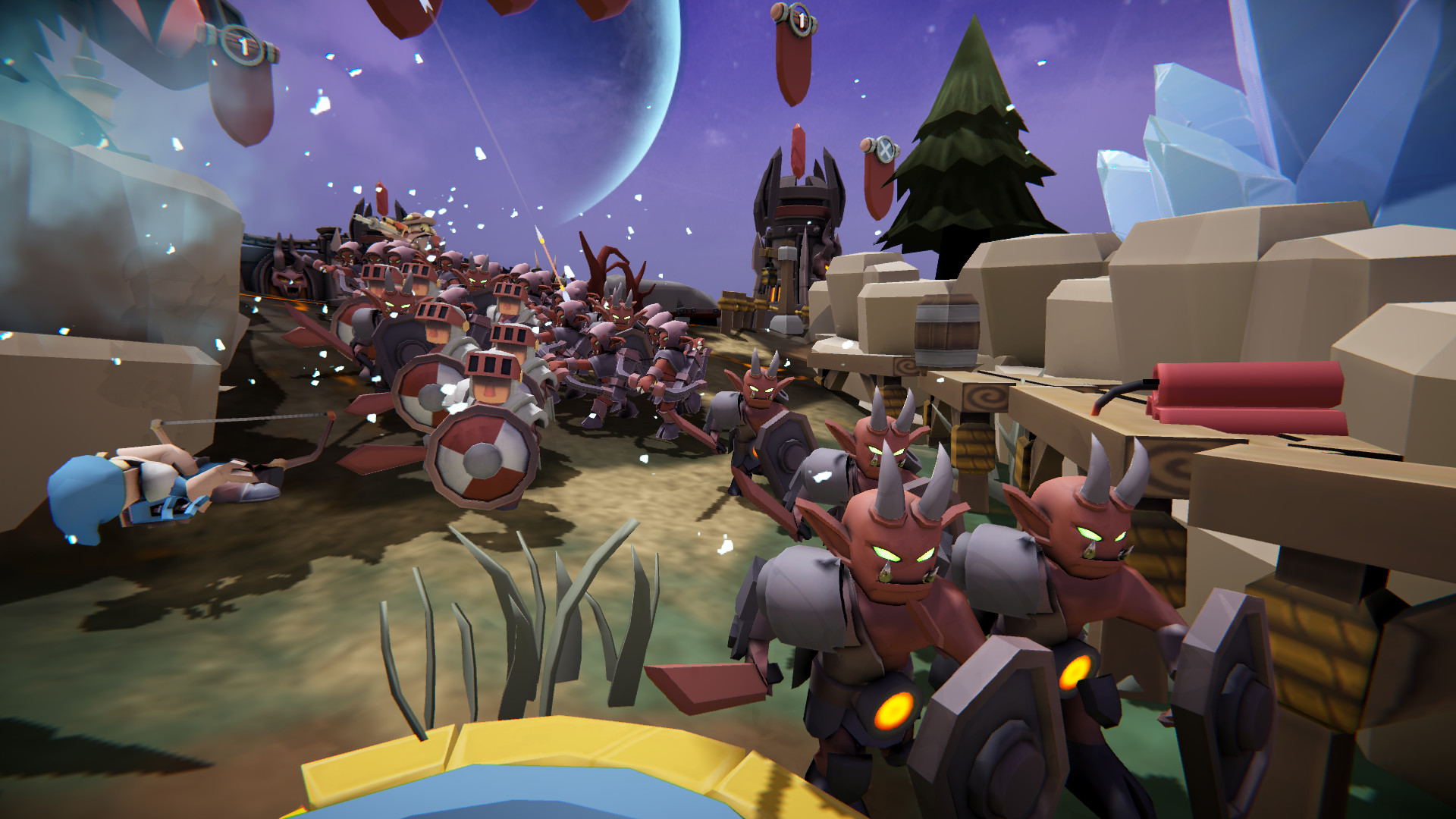 Скриншот из игры Skyworld: Kingdom Brawl - 1