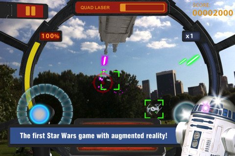 Скриншот из игры Star Wars Arcade: Falcon Gunner - 5