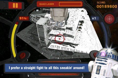 Скриншот из игры Star Wars Arcade: Falcon Gunner - 7