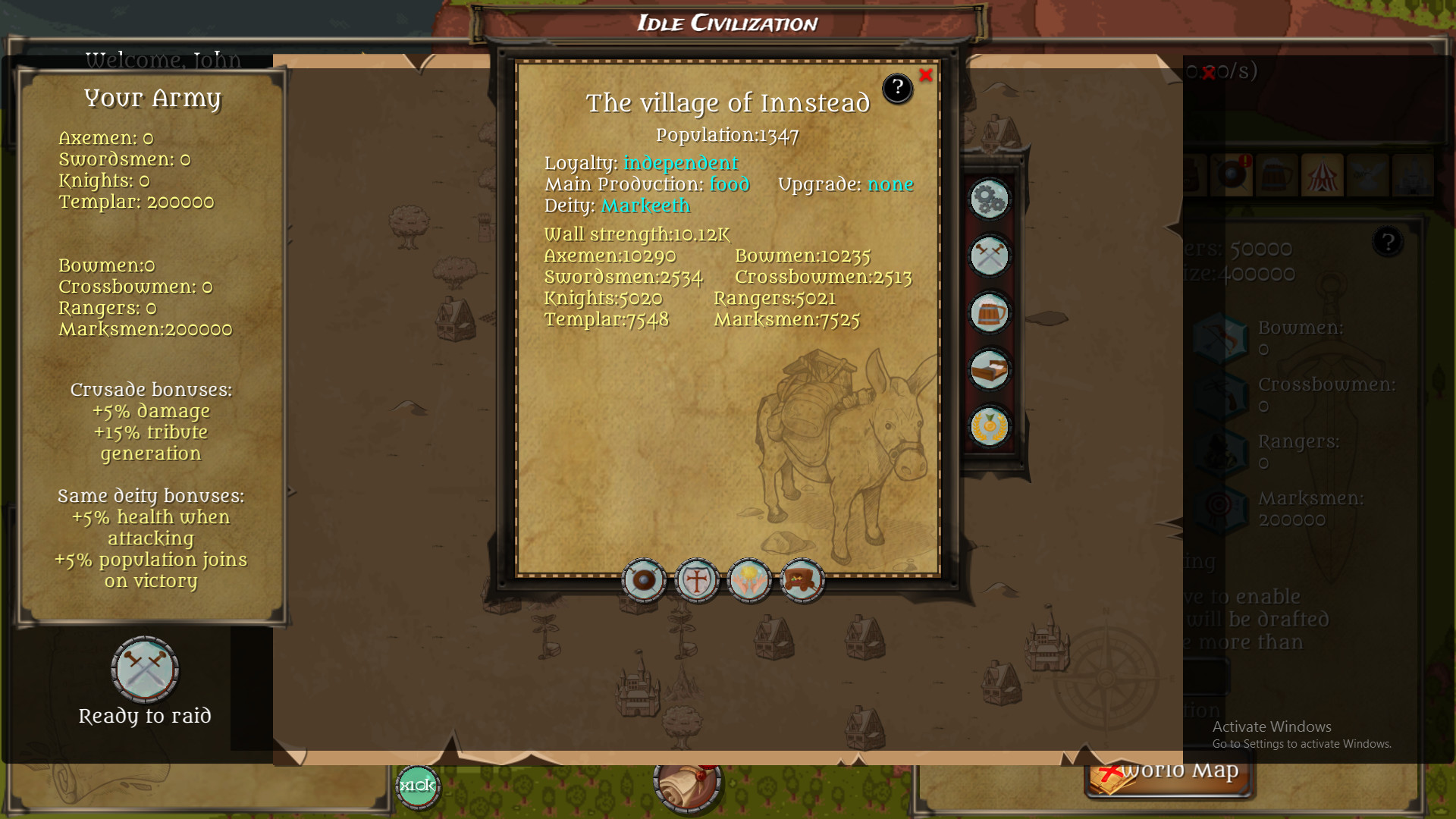 Скриншот из игры Idle Civilization - 7