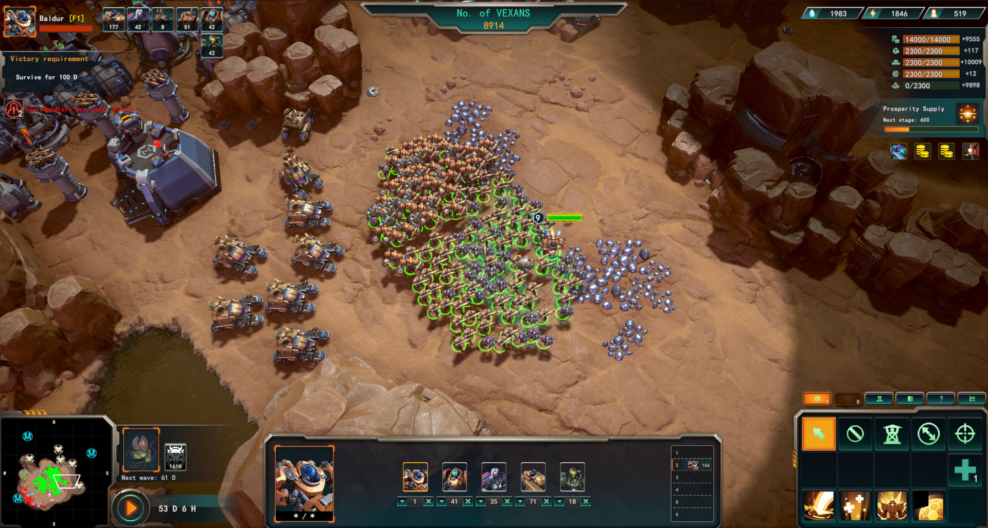 Скриншот из игры Alien Marauder - 2