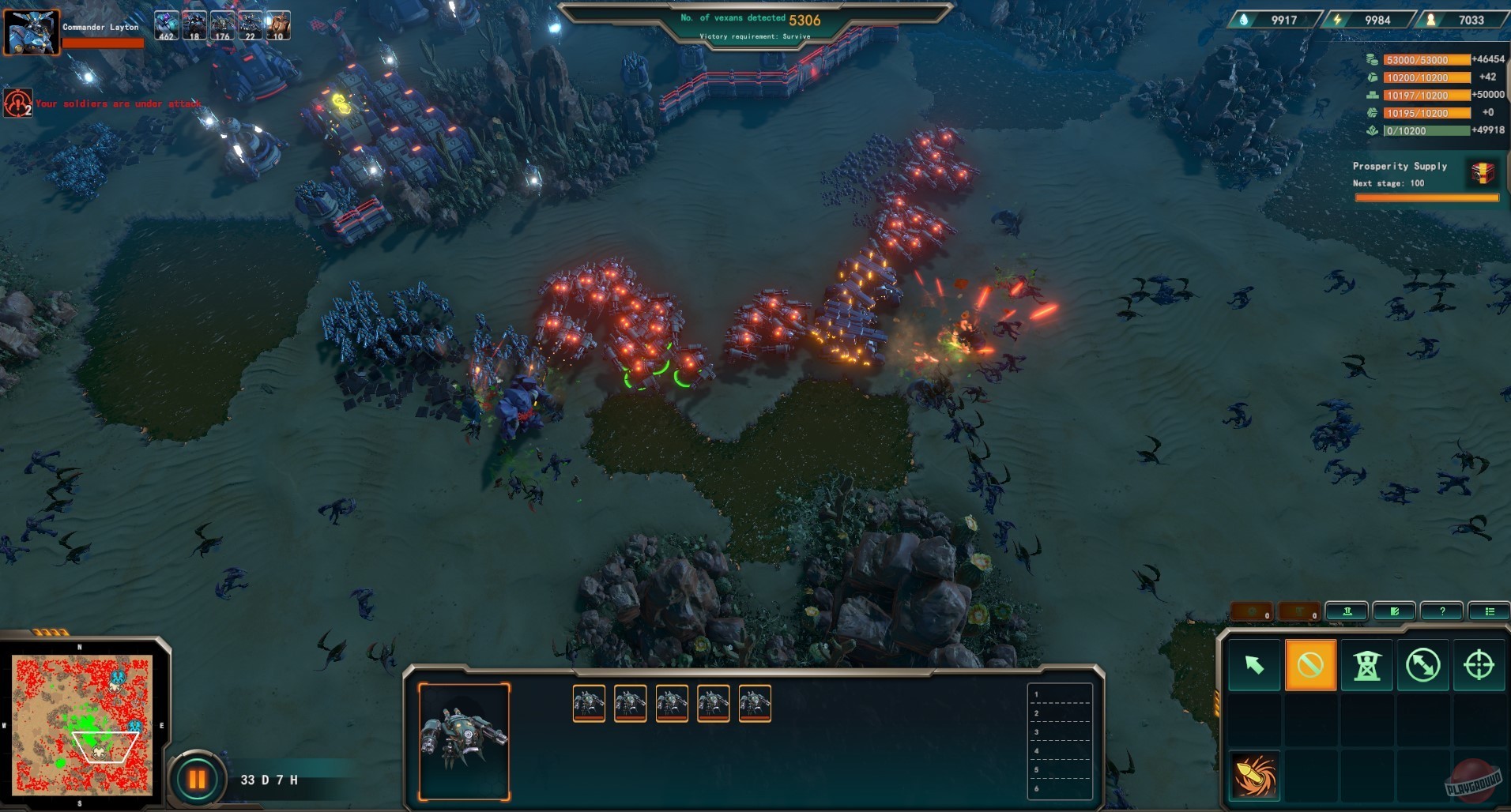 Скриншот из игры Alien Marauder - 18